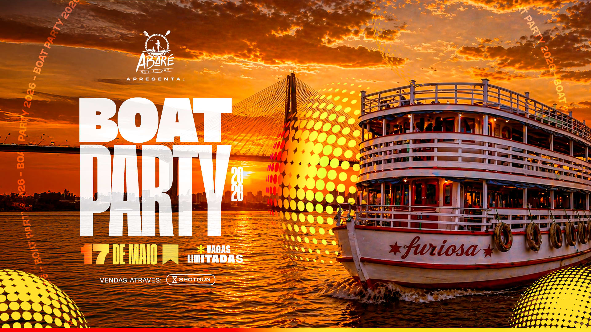 Abaré Boat Party Cover