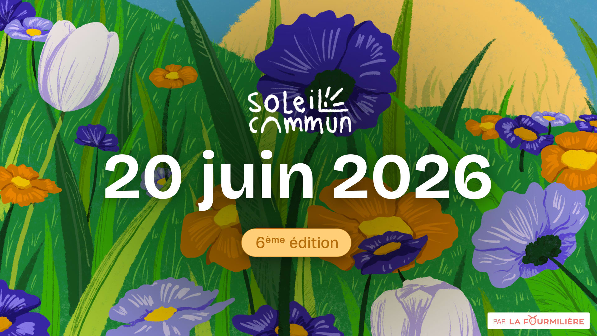 Festival Soleil Commun 2026 - 6ème Édition Cover