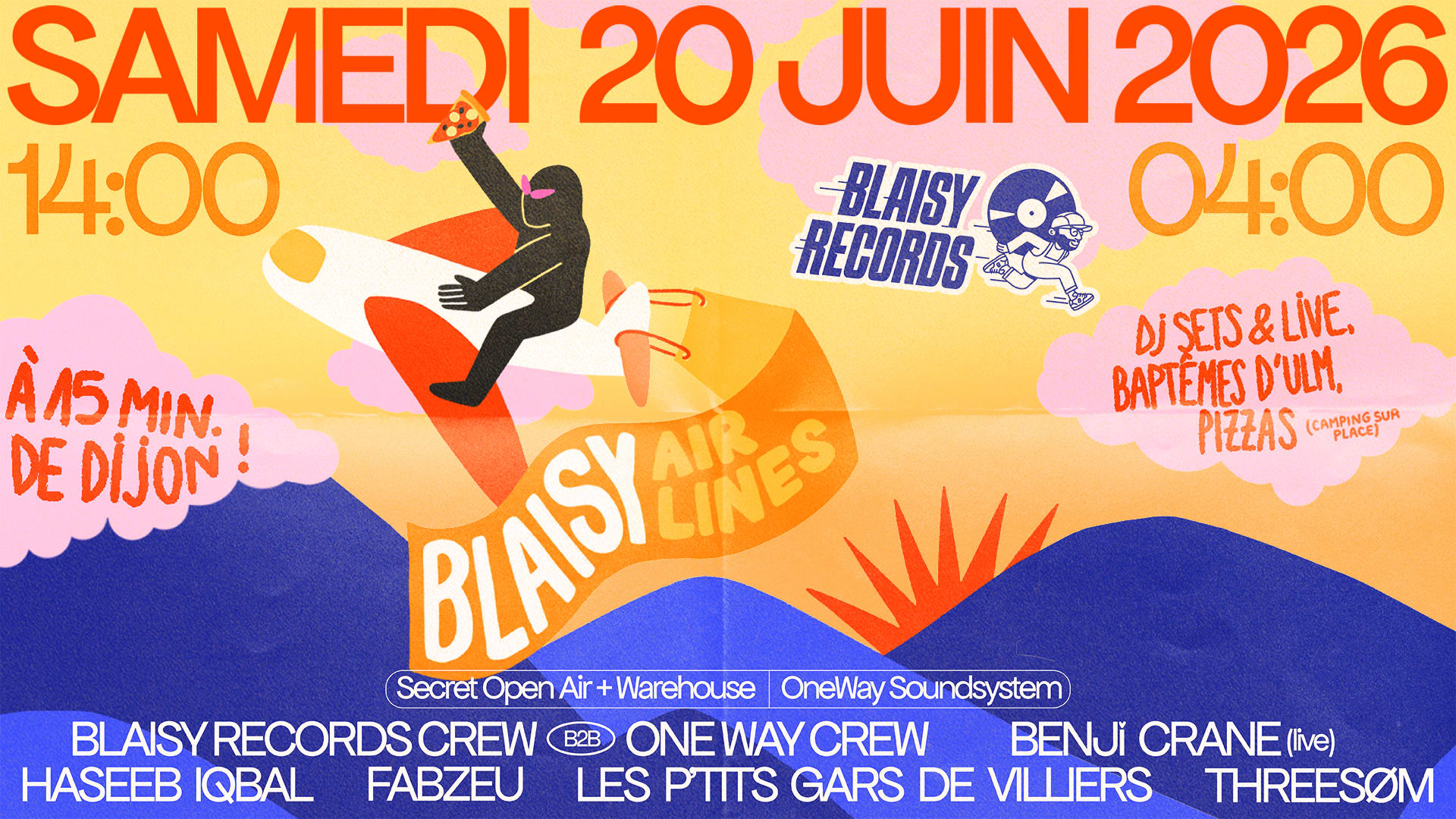 Blaisy Records Présente : Blaisy Airlines Cover