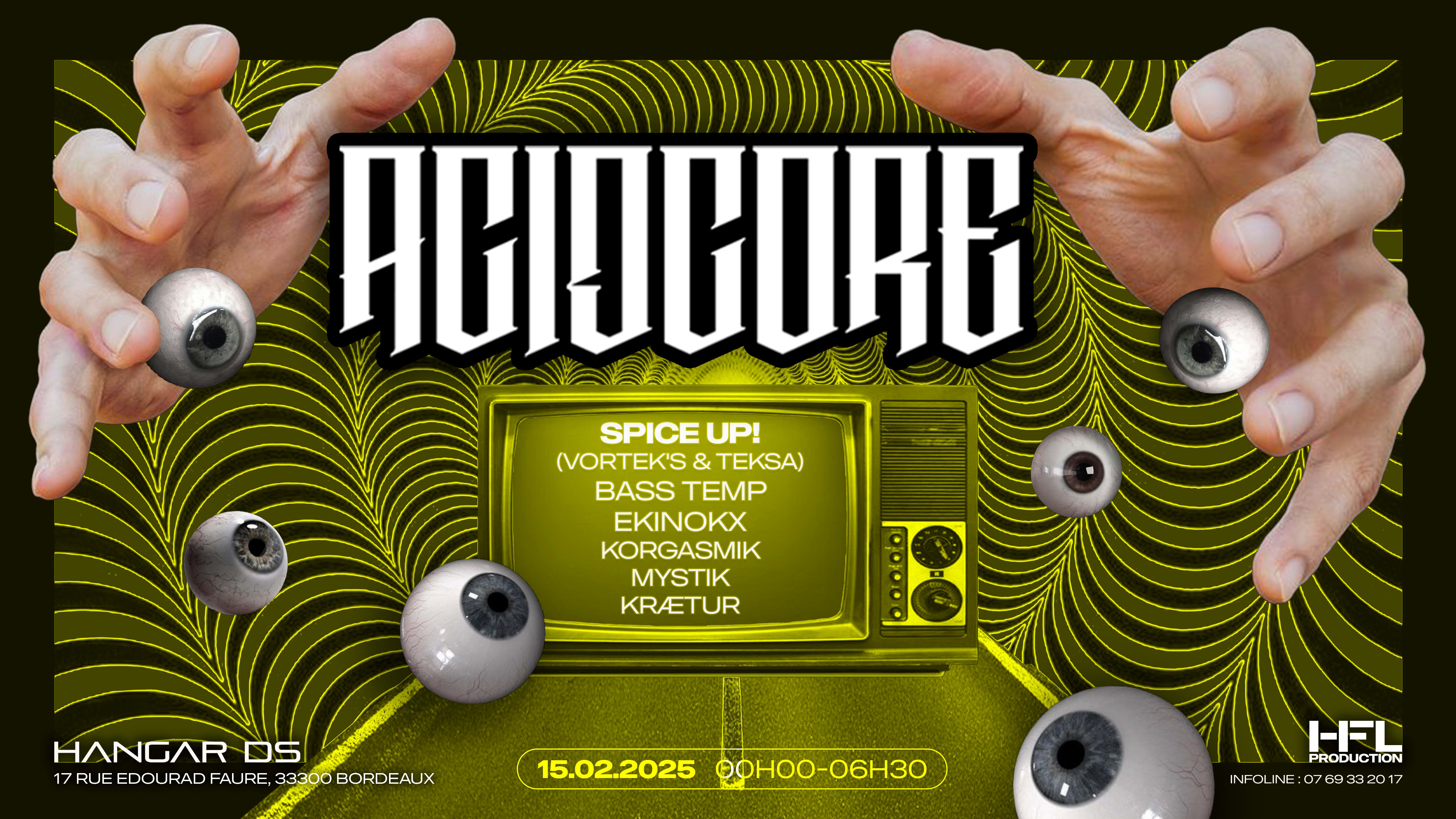 Acidcore W/ Spice Up! ( Vortek’S & Teksa ) / Bass Temp .... Cover