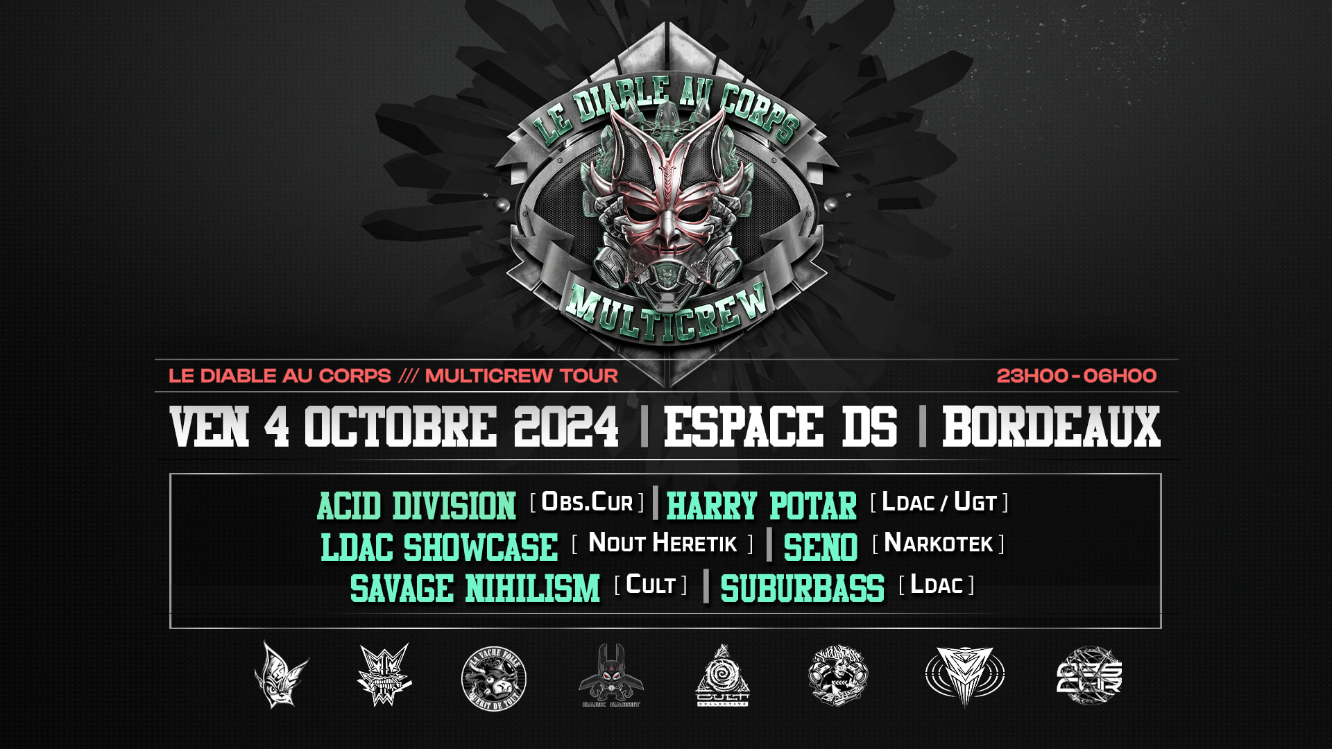 Le Diable Au Corps Multicrew @ Espace Ds - Bordeaux Cover