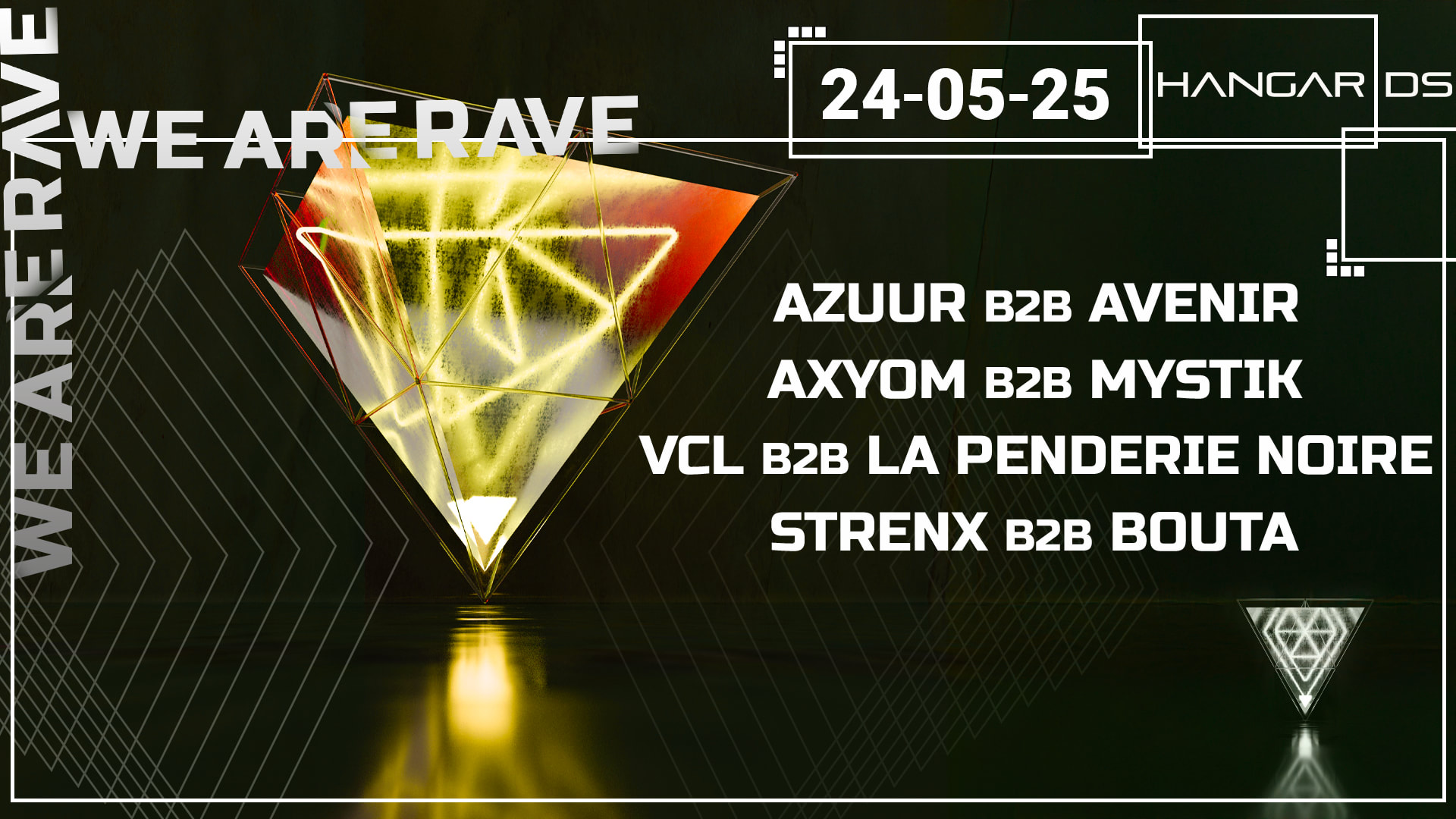 We Are Rave W/ Vcl B2b La Penderie Noire / Axyom B2b Mystik Cover