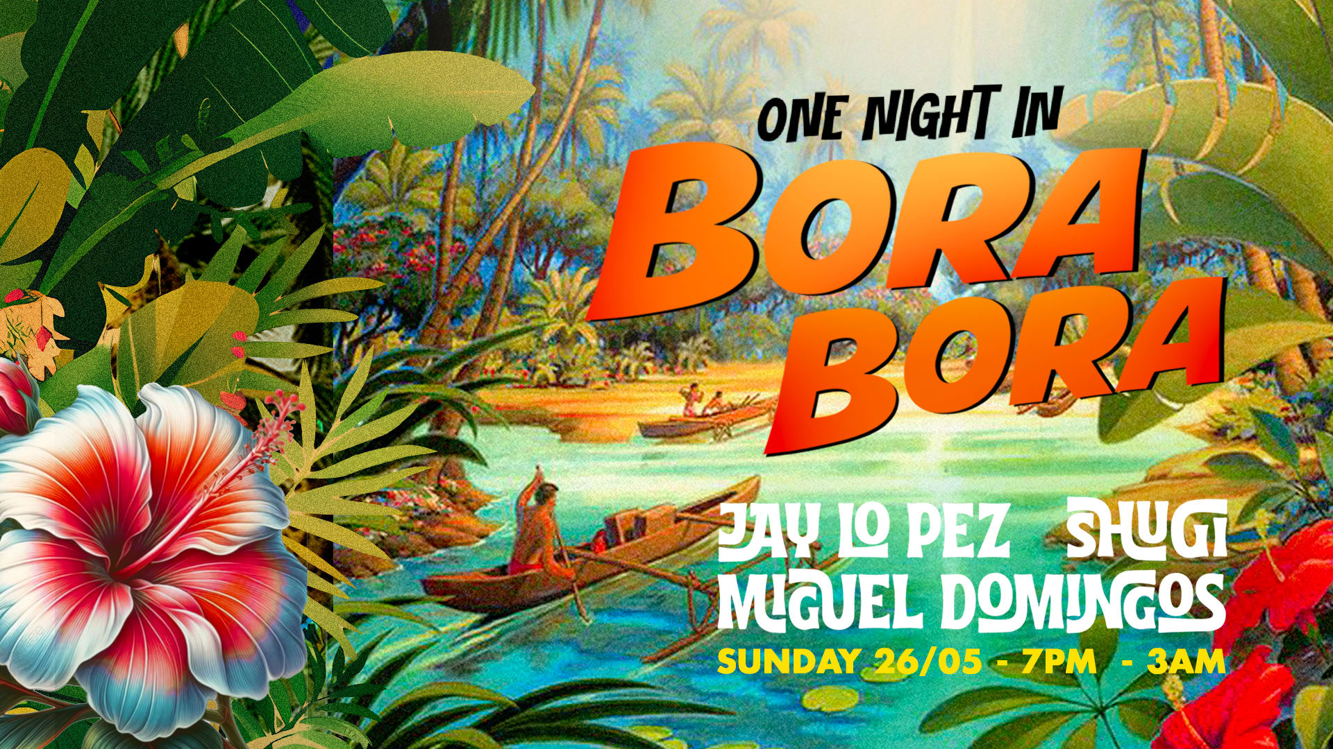 One Night In Bora Bora Cover
