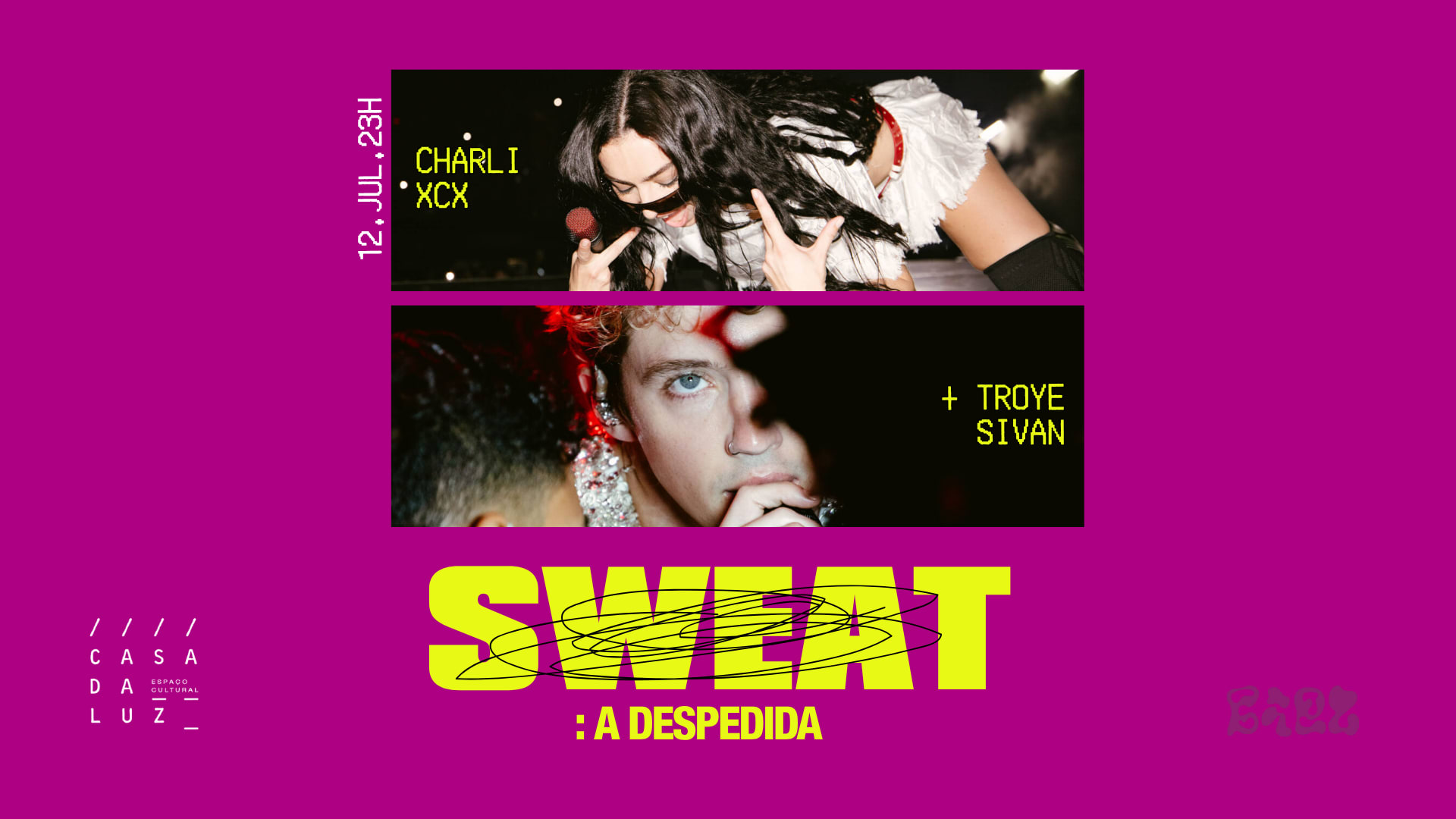 Sweat Party: A Despedida I Charli Xcx + Troye Sivan Cover