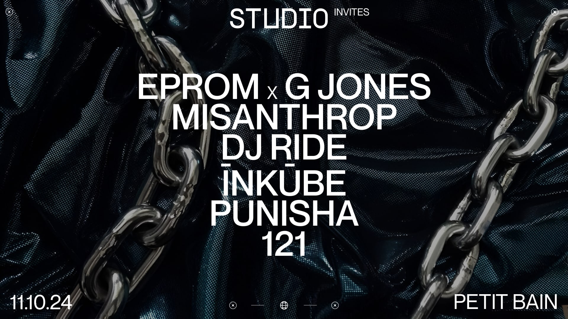 Studio Invites Eprom X G Jones, Misanthrop, Dj Ride, & More Cover