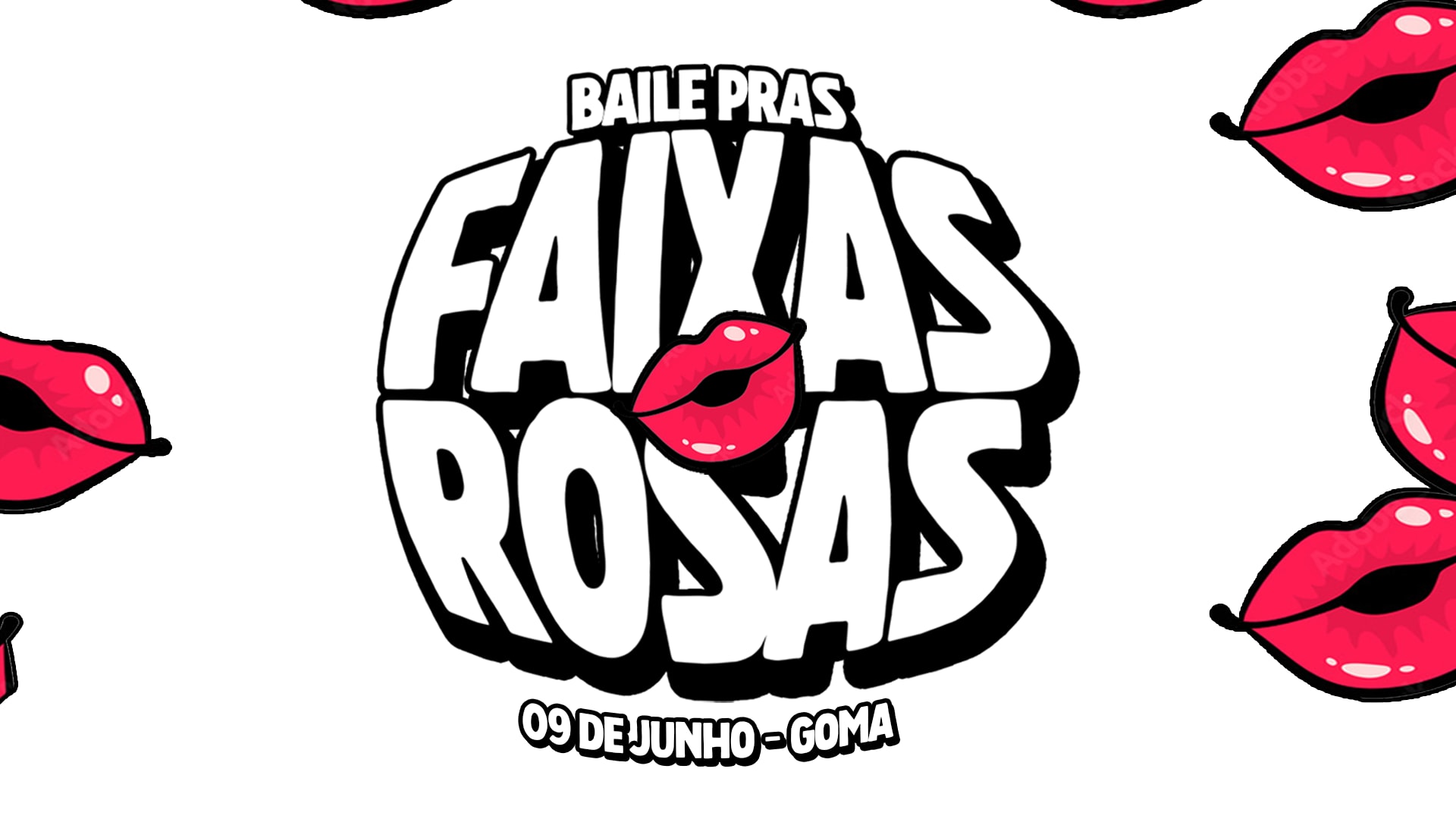 Baile Pras Faixas Rosas • 1 Ano Cover