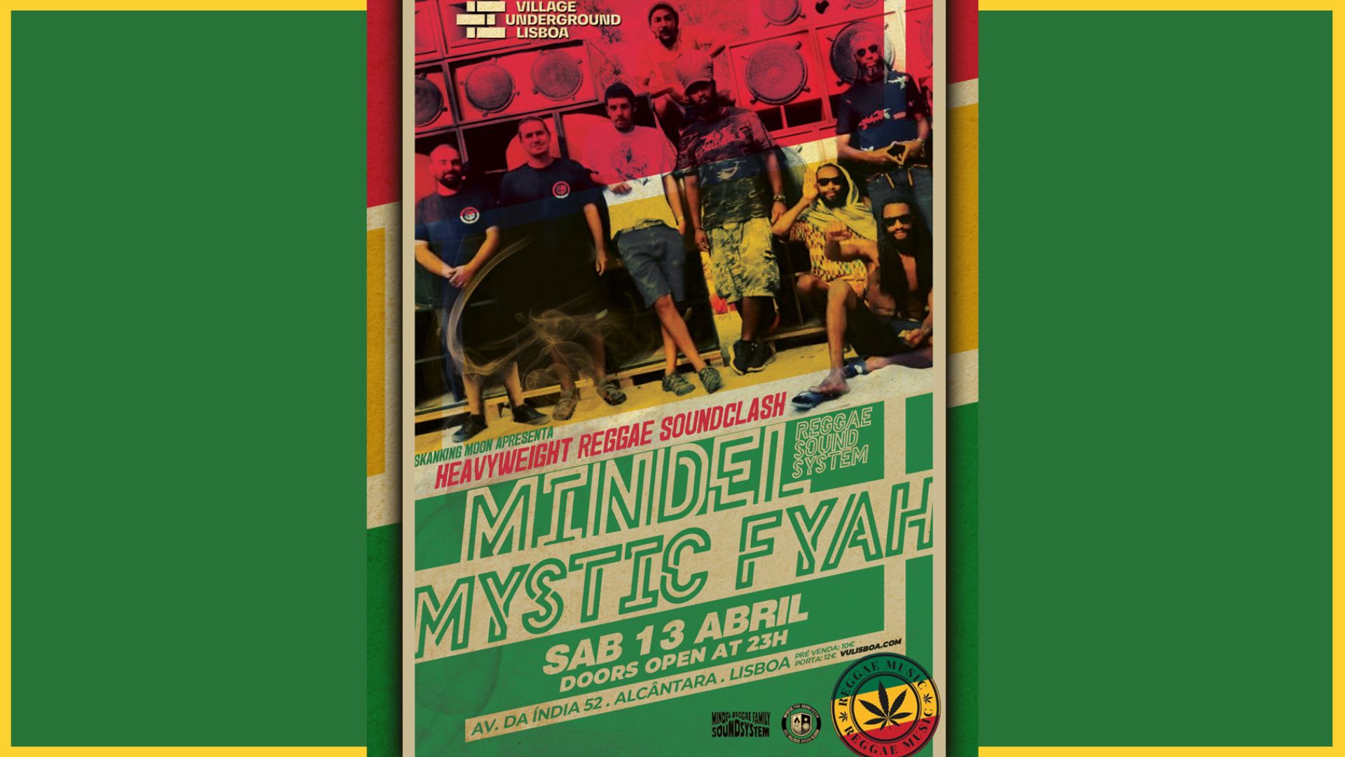 Skanking Moon Presents Heavyweight Reggae Sound Clash Cover