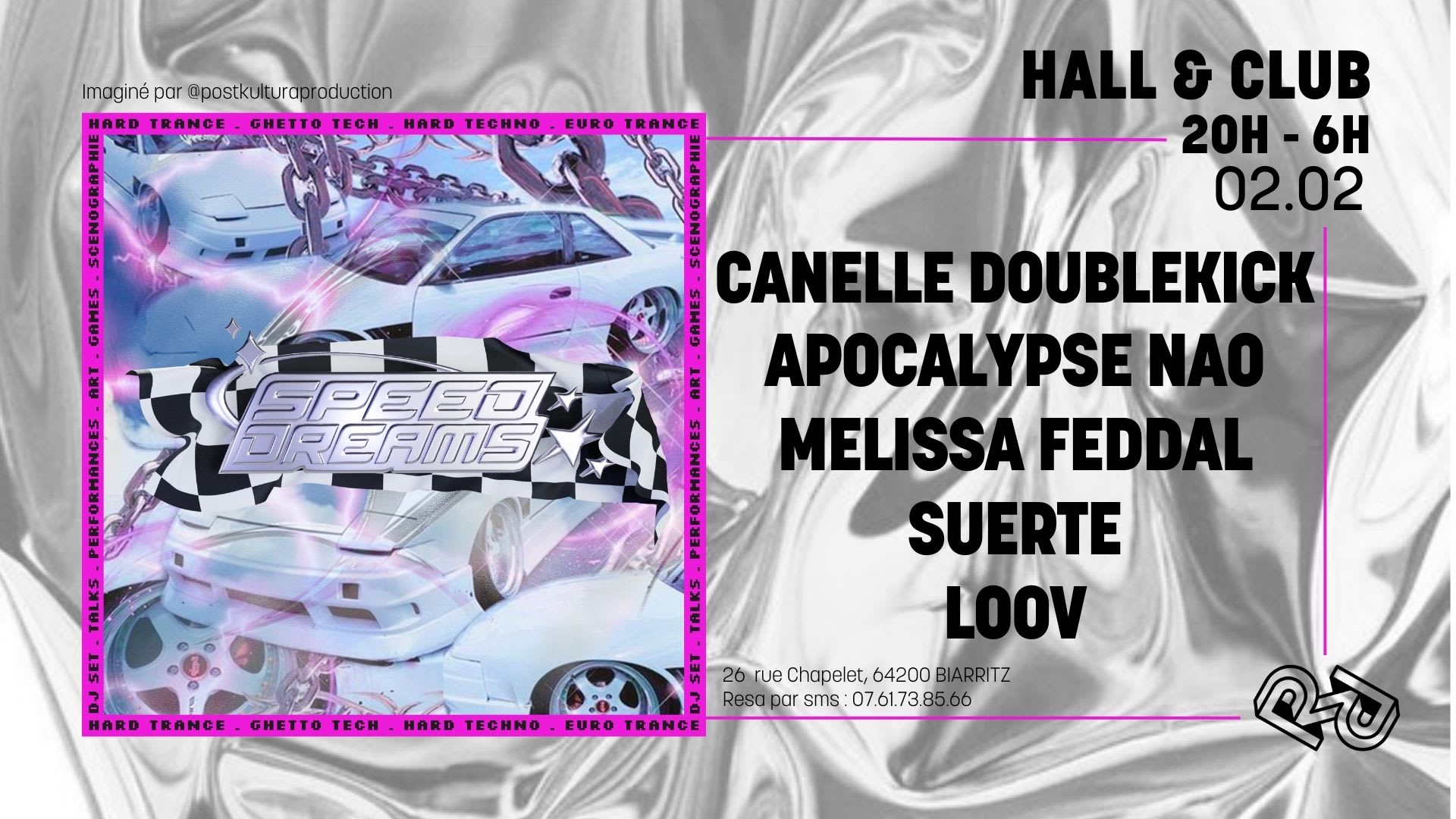 La Rhapsodie · Speed Dreams - Post Kultura Production Cover