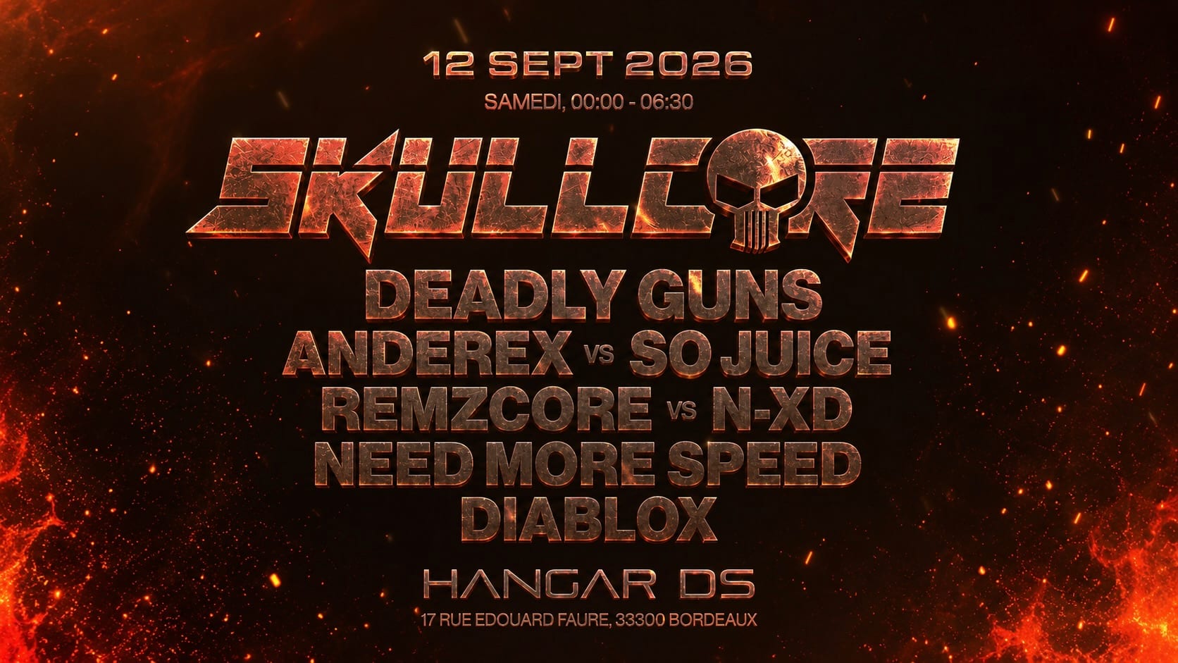 Skullcore // Deadly Guns - Anderex - So Juice - Remzcore Cover