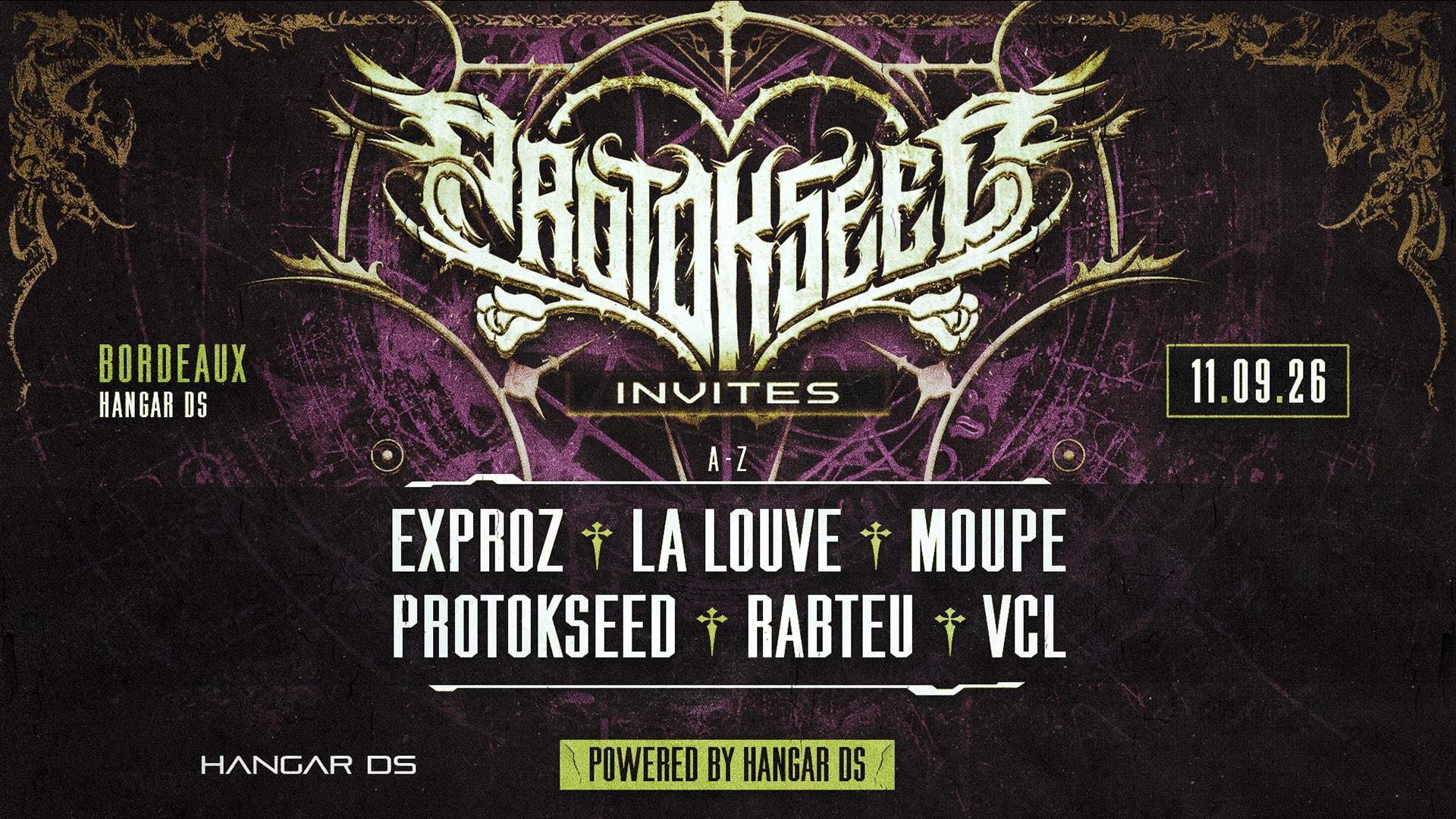 Protokseed Invites : Exproz, La Louve, Moupe, Rabteu, Vcl Cover
