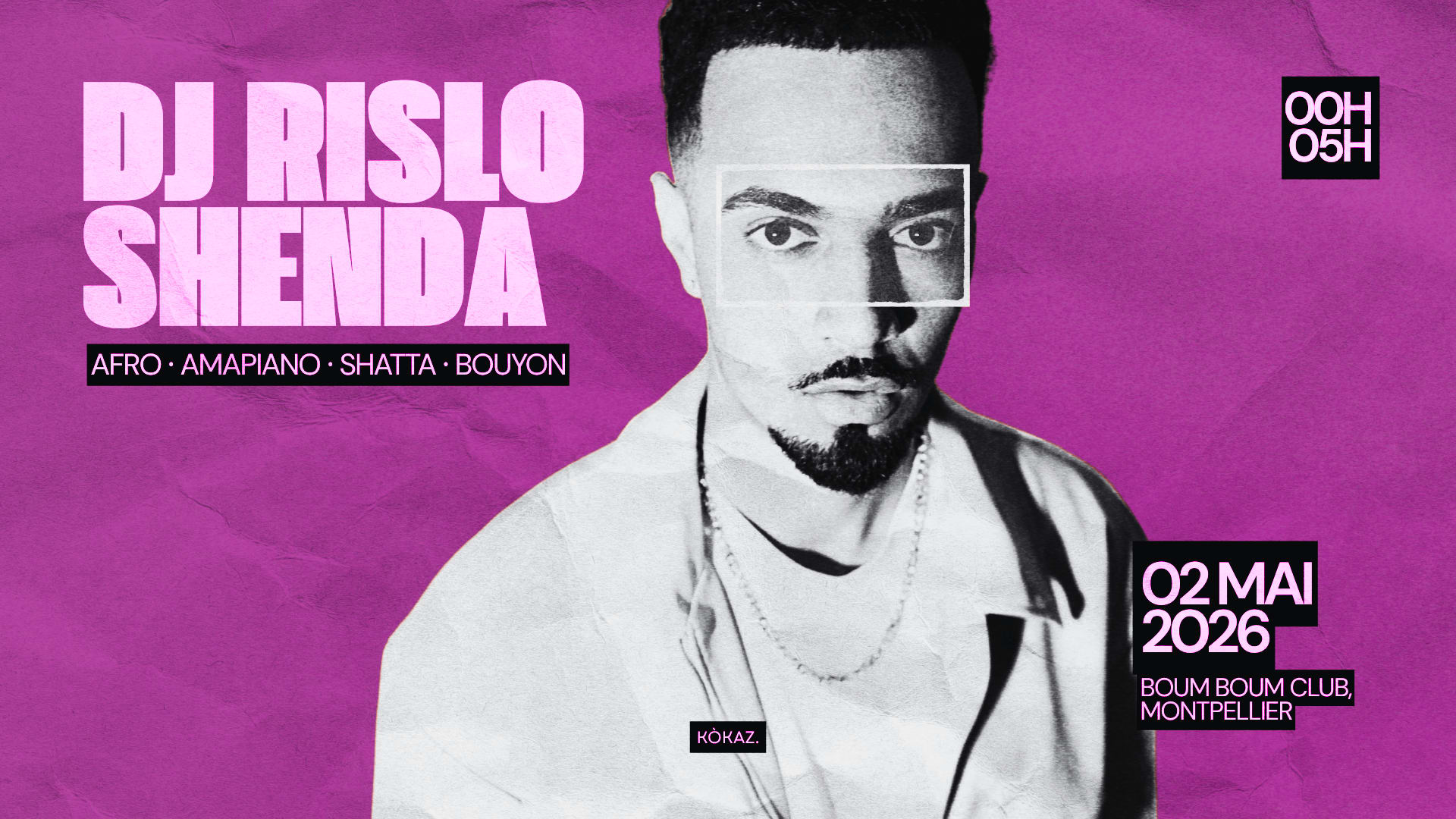 Kòkaz : Dj Rislo - Shenda Cover