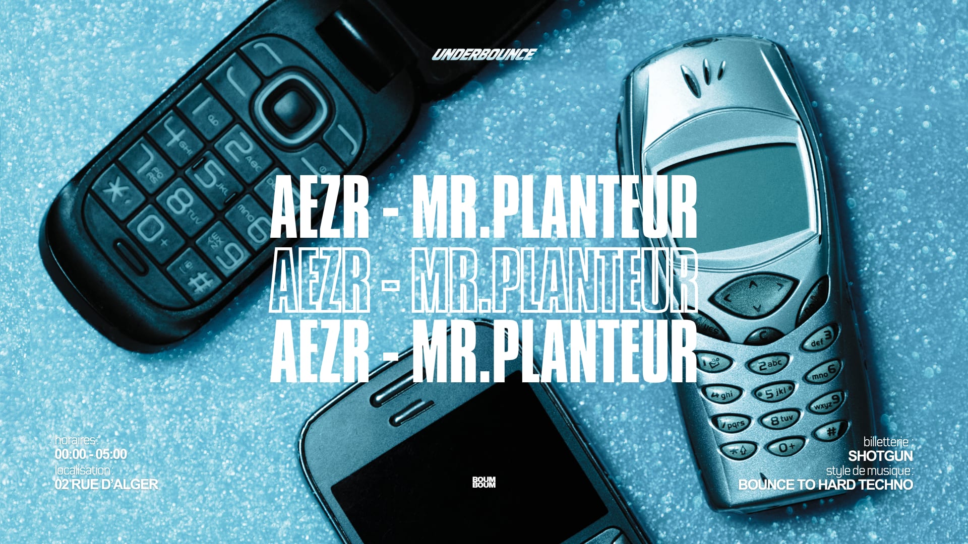 Underbounce : Aezr - Mr.Planteur Cover
