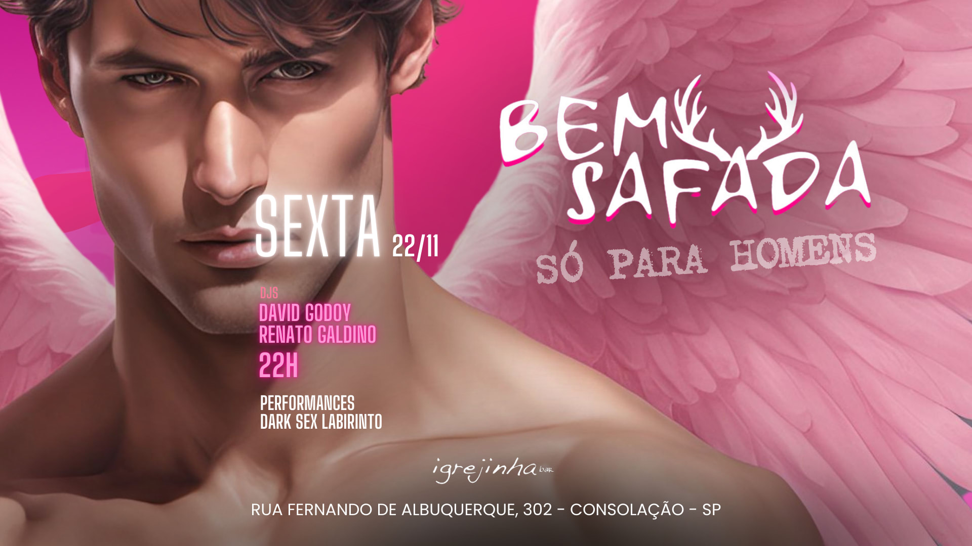 Bem Safada - Sexta 22/11 - Só Para Homens Cover