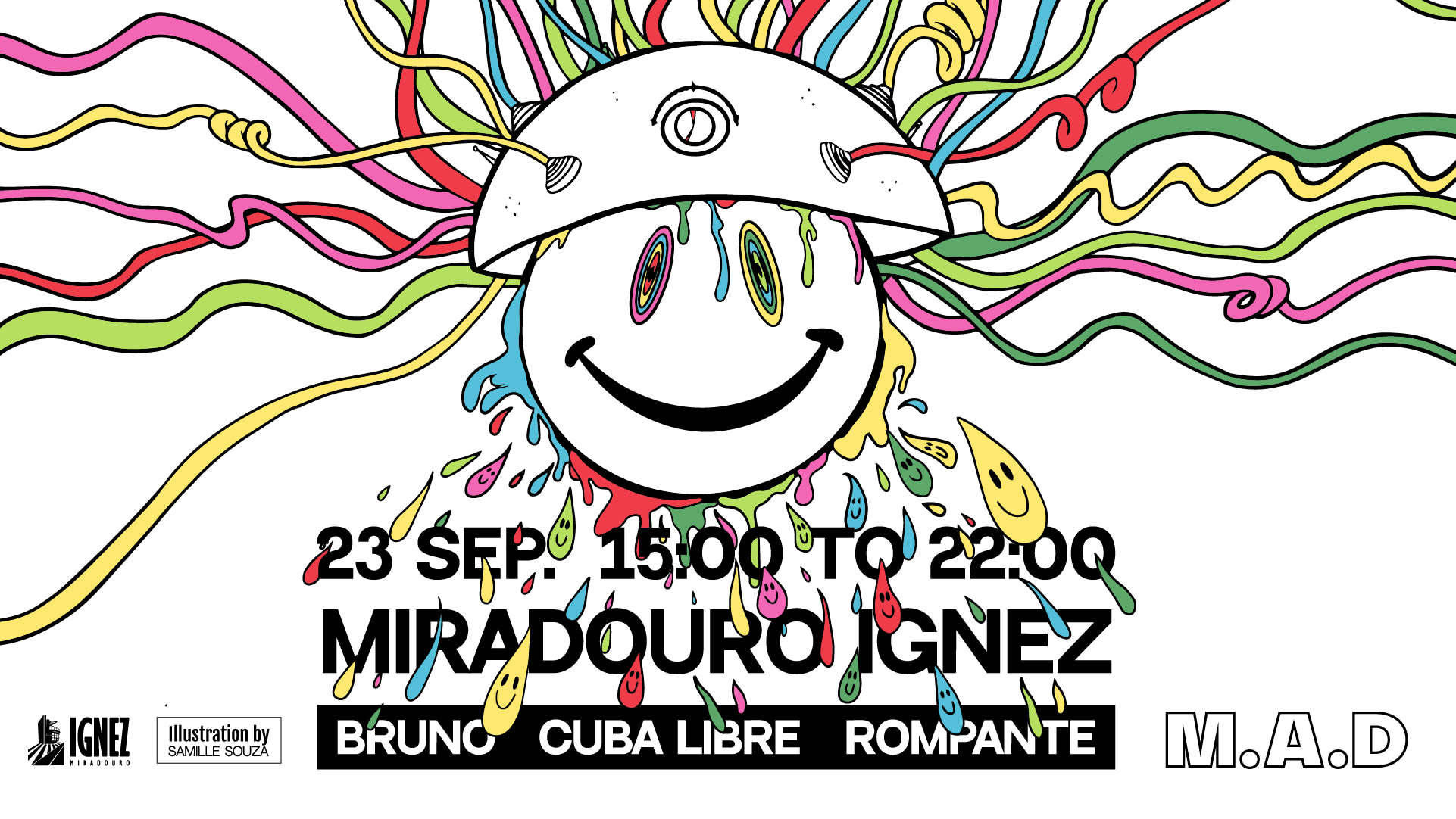 M.A.D @ Miradouro Ignez - 23-9-2023 Cover