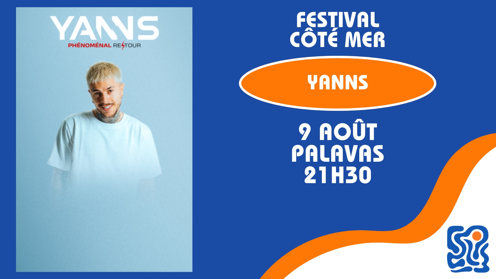 Festival Cote Mer - Yanns + 1ère Partie Jules Loewert Cover