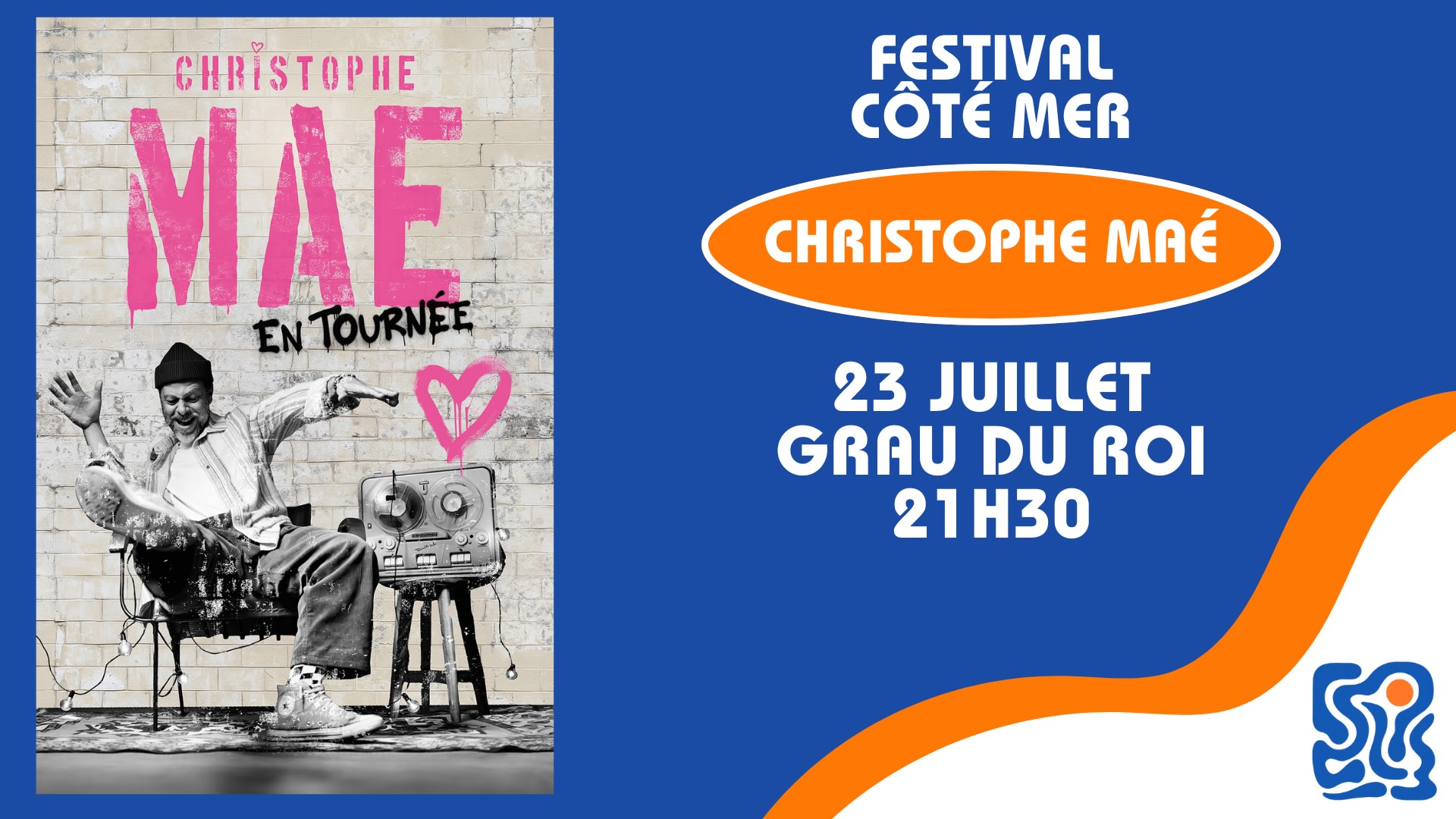 Festival Cote Mer Christophe Mae Cover