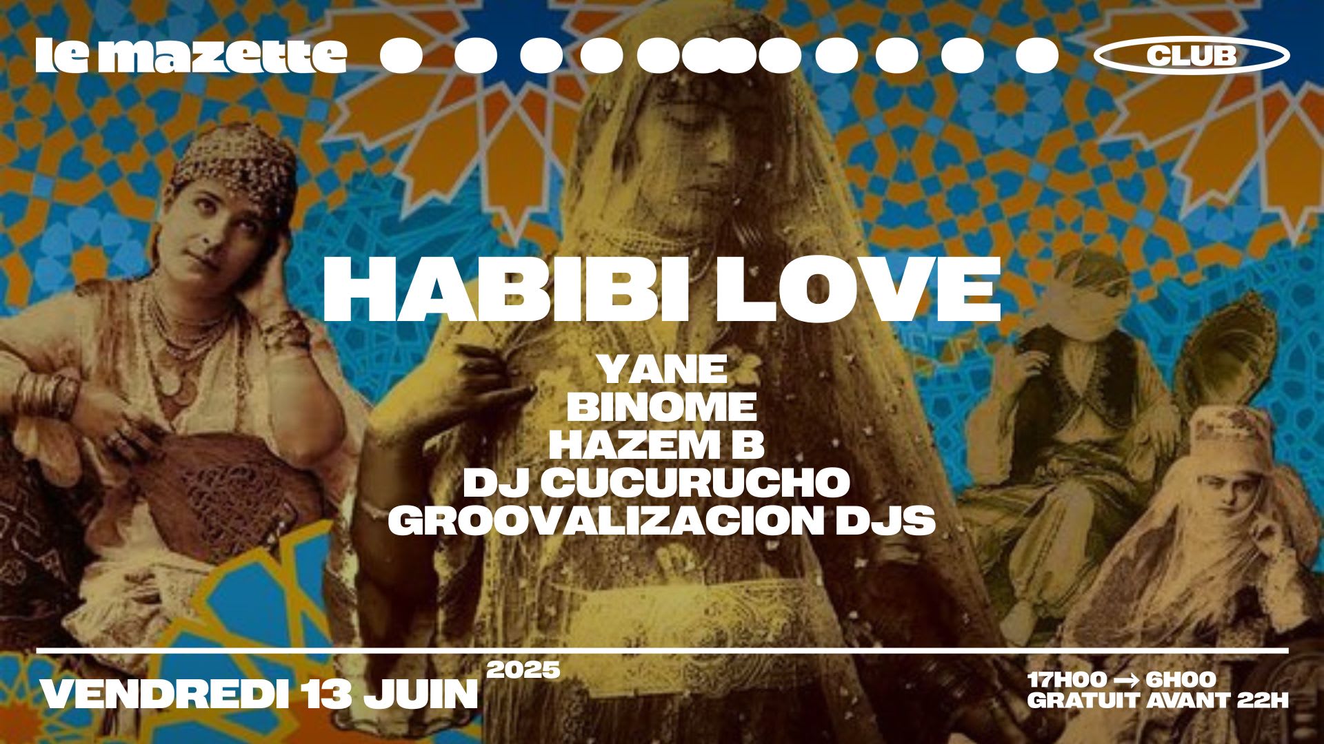 Habibi Love • Hazem B, Yane, Binome, Dj Cucurucho & More Cover