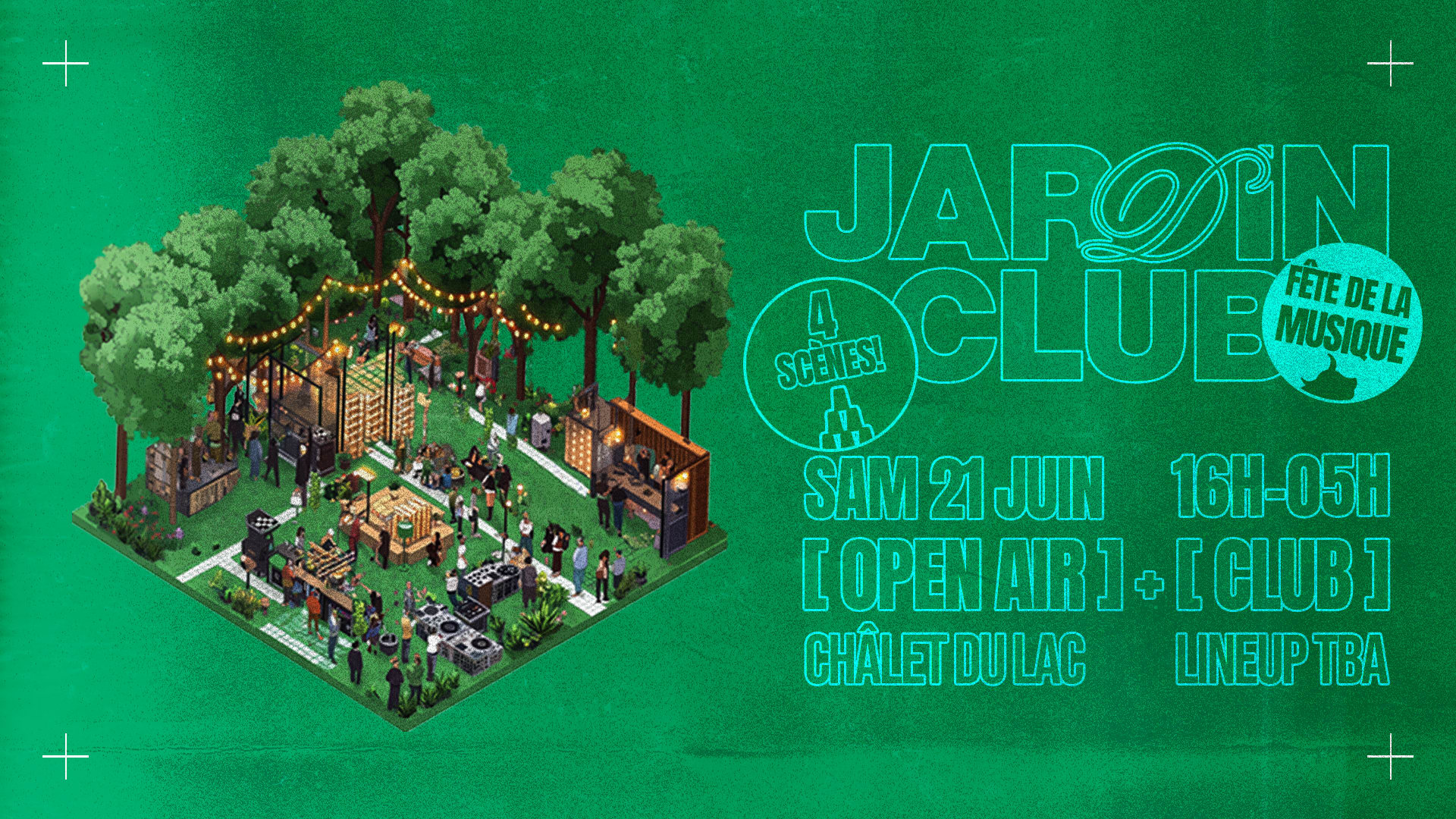 Jardin Club | 21.06 Fete De La Musique Cover