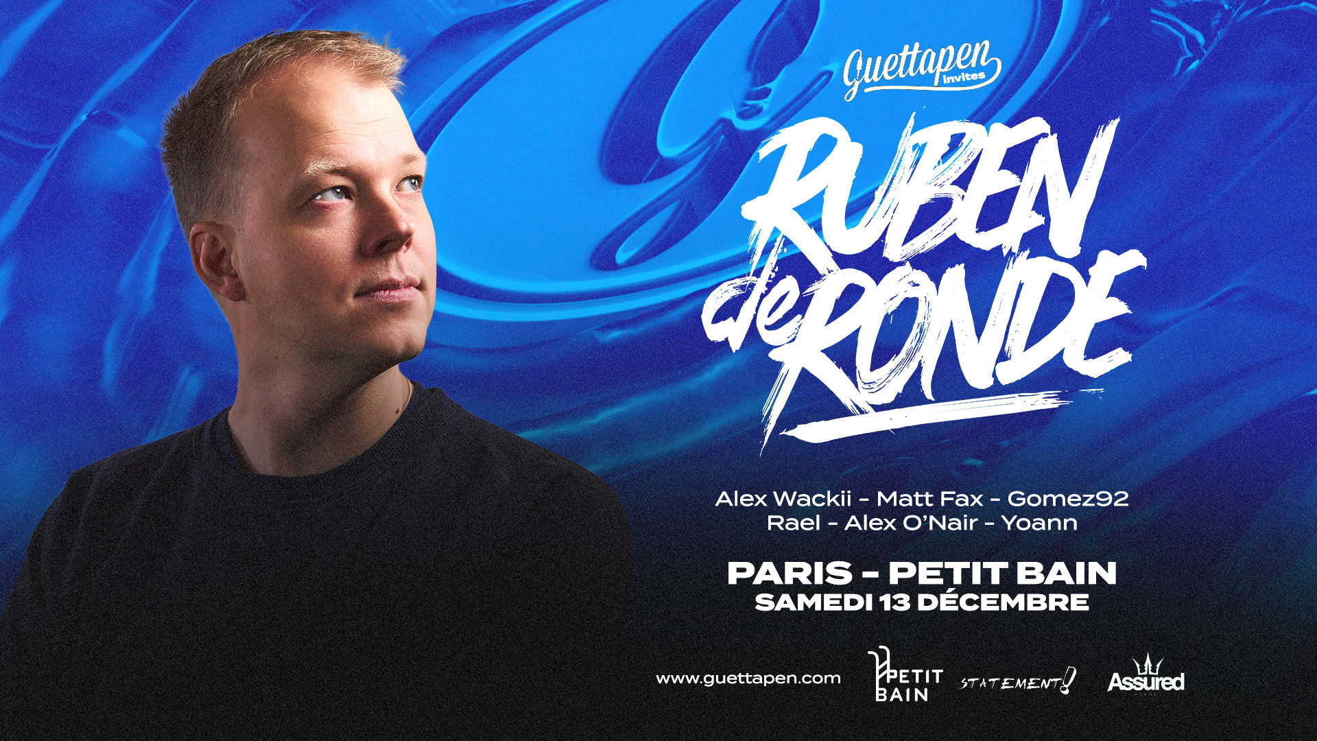 Guettapen Invites Ruben De Ronde Cover