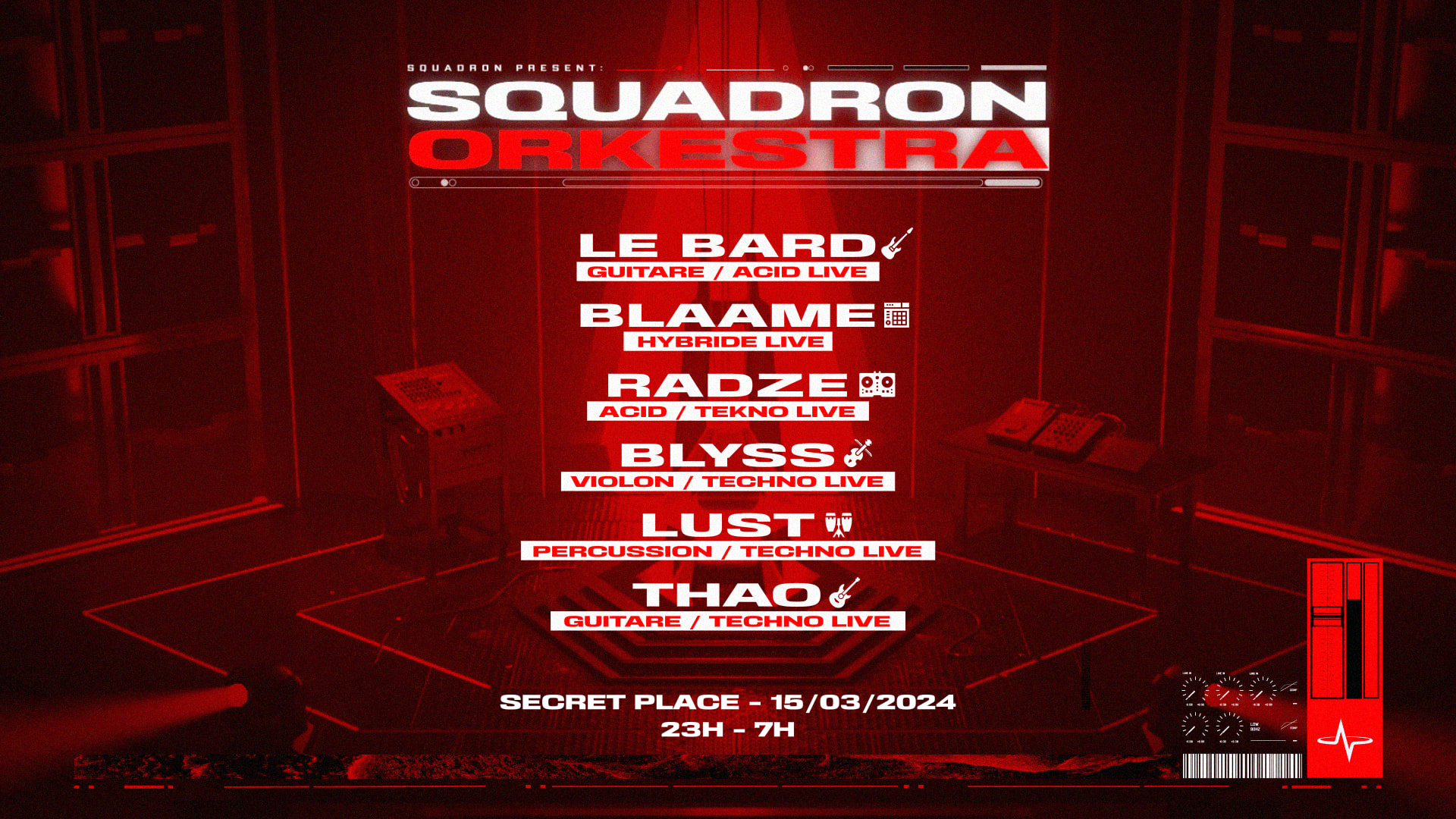 Squadron : Orkestra Cover