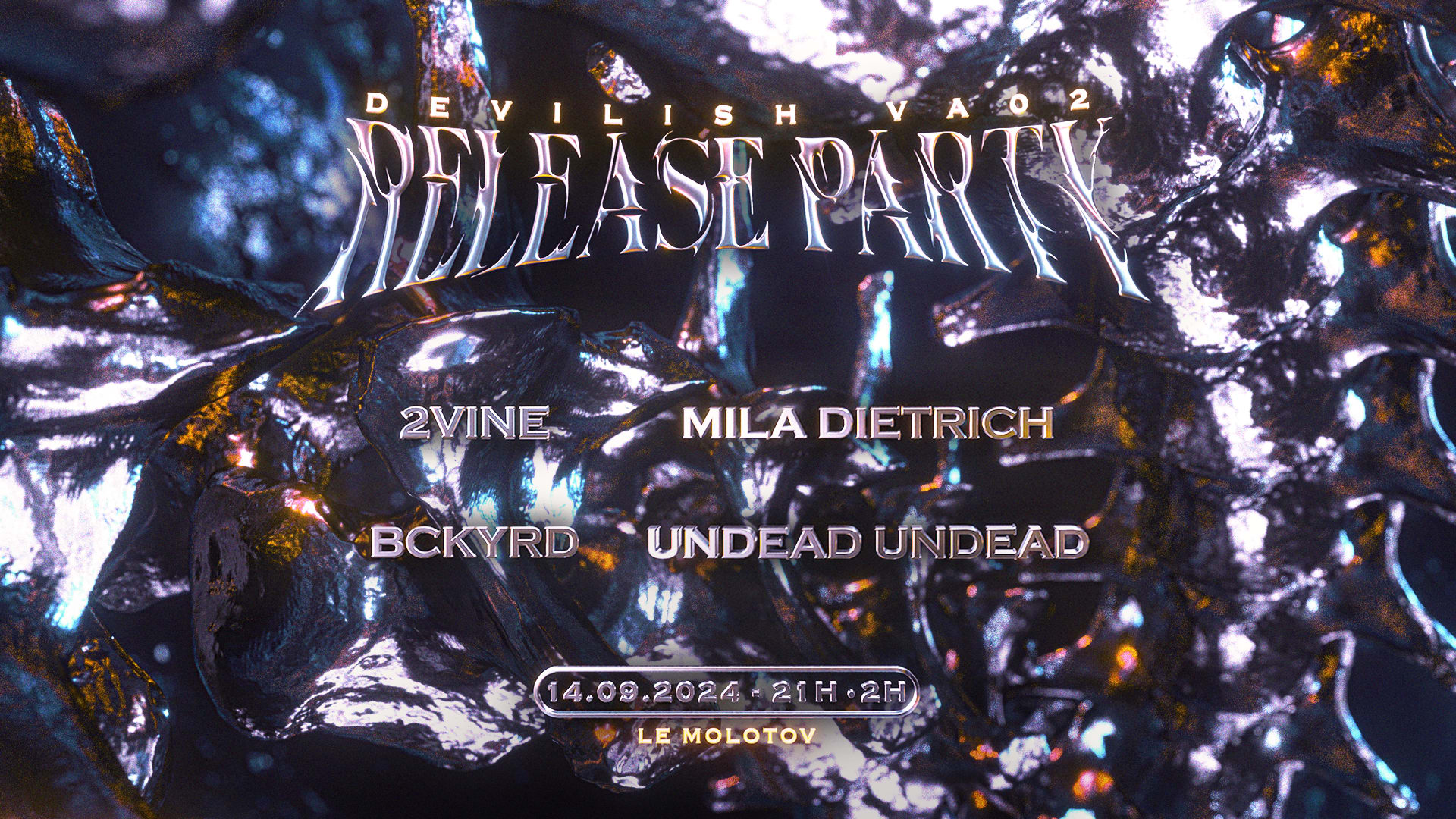 Devilish Release Party Va02 Cover