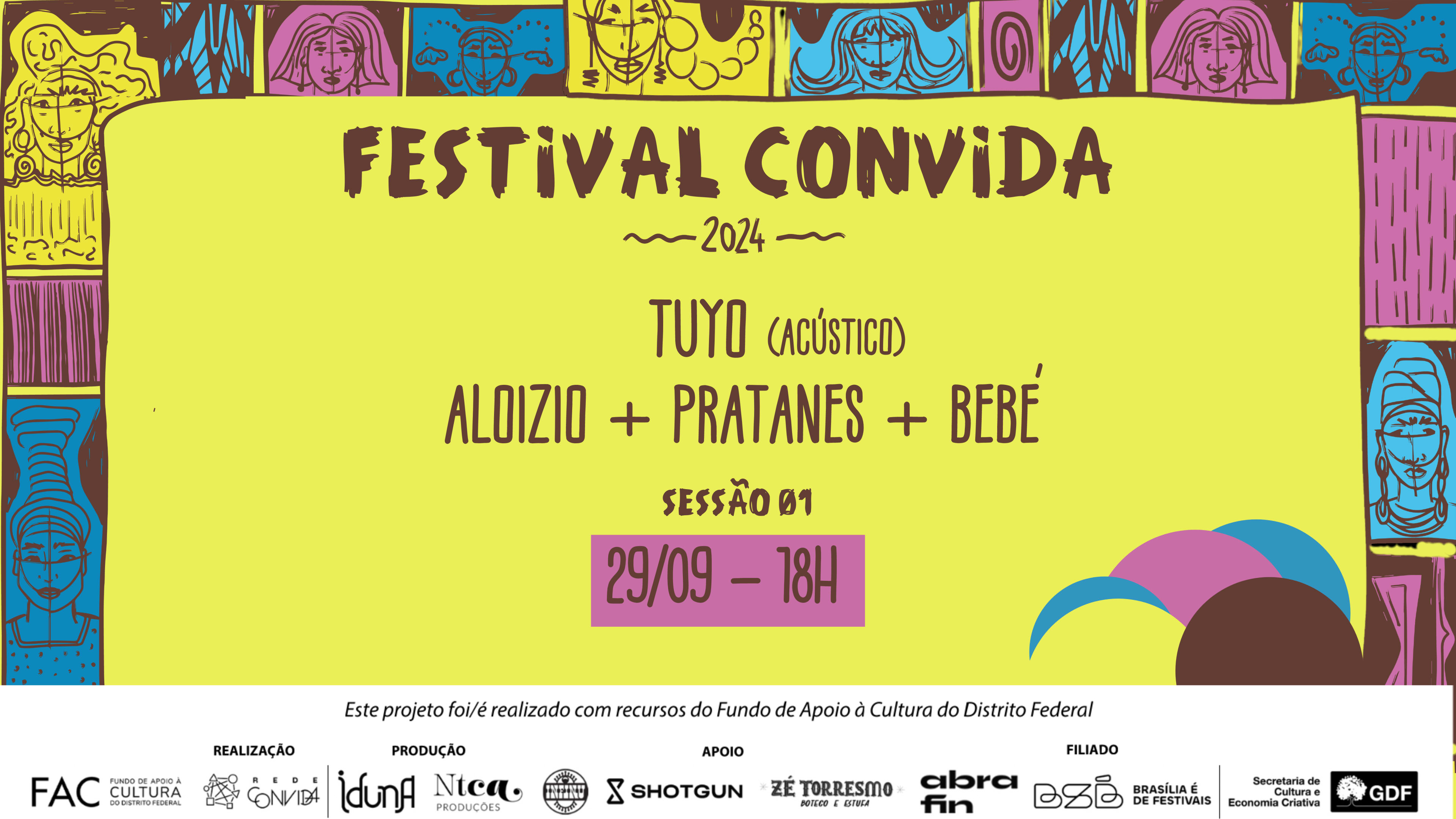 29/09 Festival Convida (Sessão 1) - Tuyo Acústico Cover