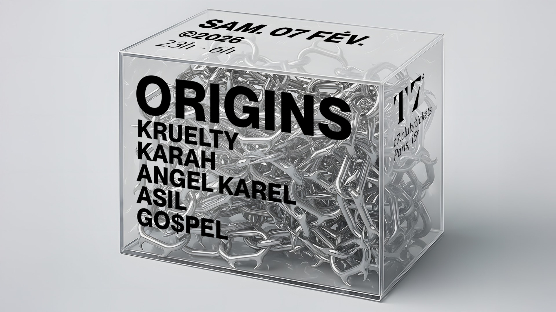 T7 X Origins : Kruelty, Karah, Angel Karel Cover