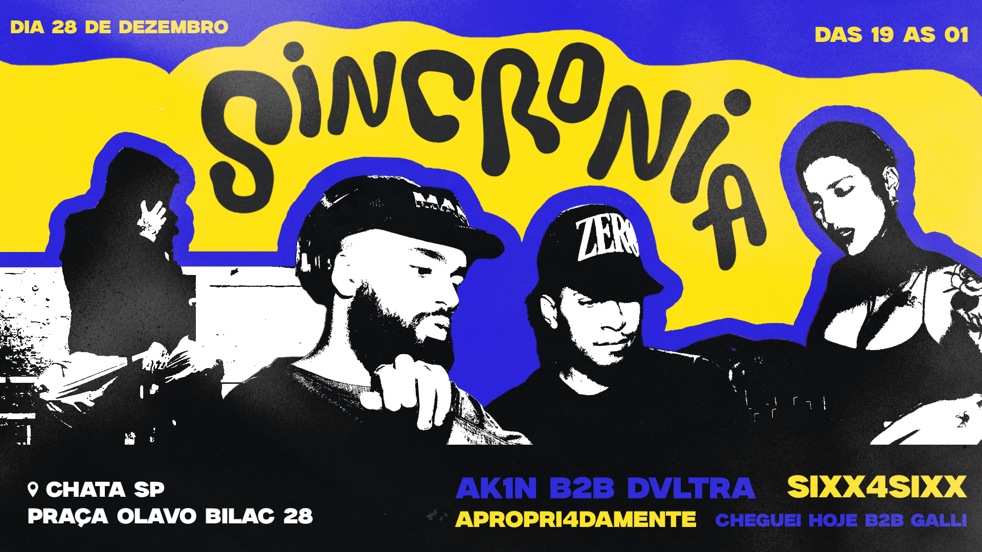 Sincronia Convida Apropriadamente & Sixx4sixx Cover