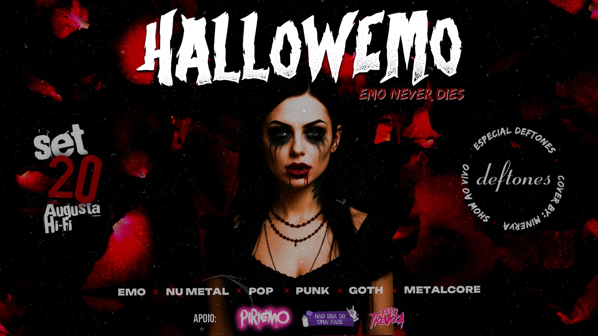Emo Never Dies - Hallowemo Cover