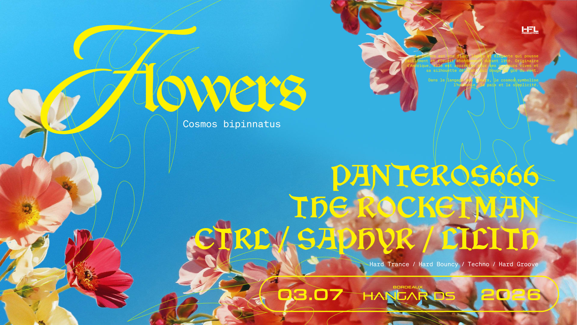 Flowers // Panteros666 - The Rocketman - Ctrl - Saphyr - ... Cover