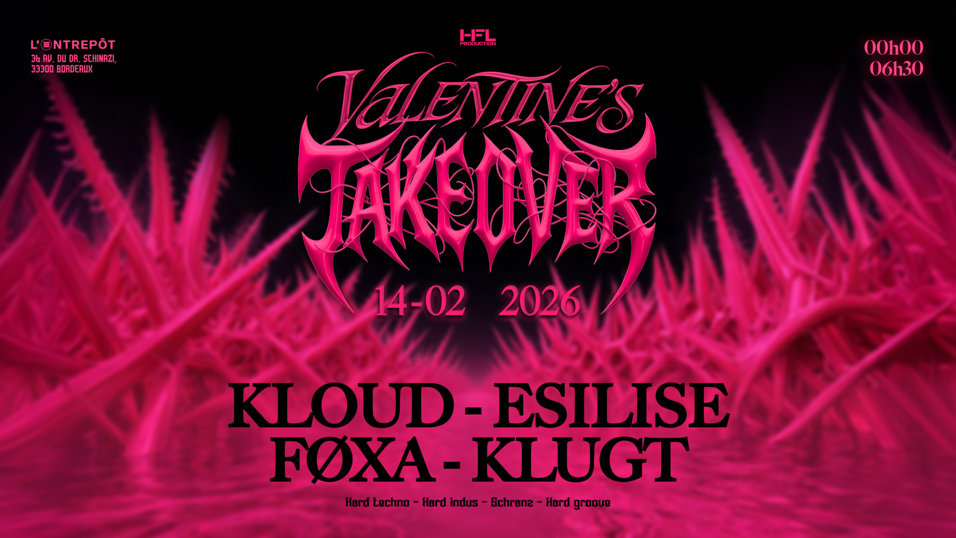 Valentine's Takeover // Kloud - Esilise - Føxa - Klugt Cover
