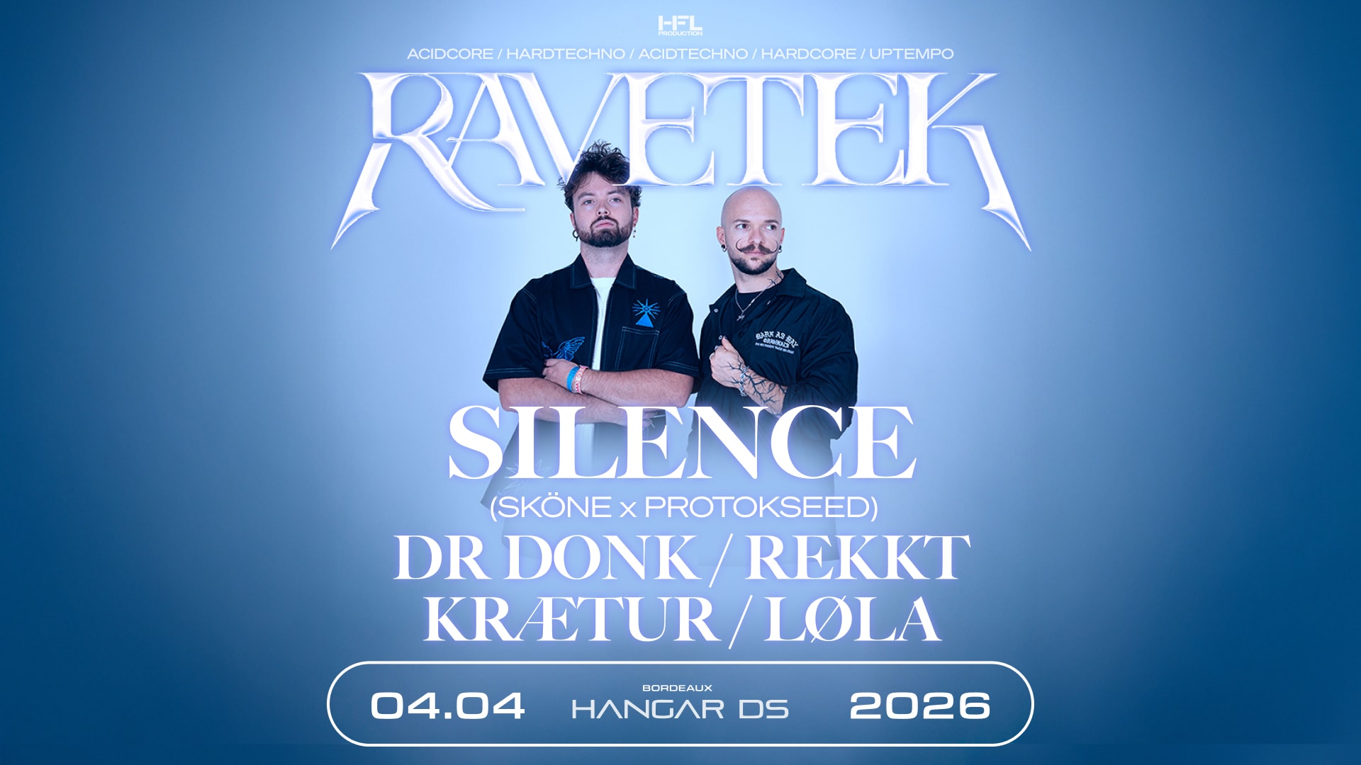 Ravetek // Silence - Dr Donk - Rekkt - Kræture - Løla Cover