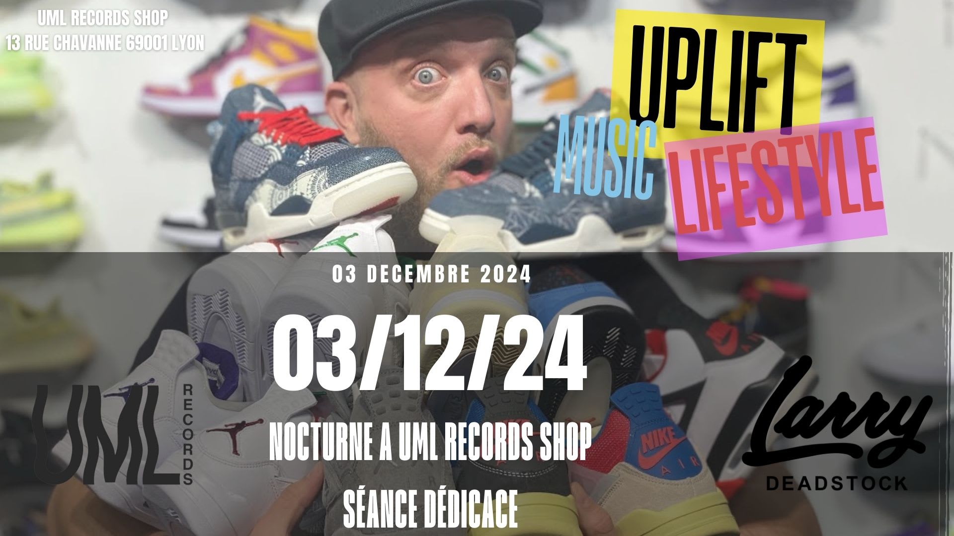 Larry Deadstock @ Uml Records Shop Cover