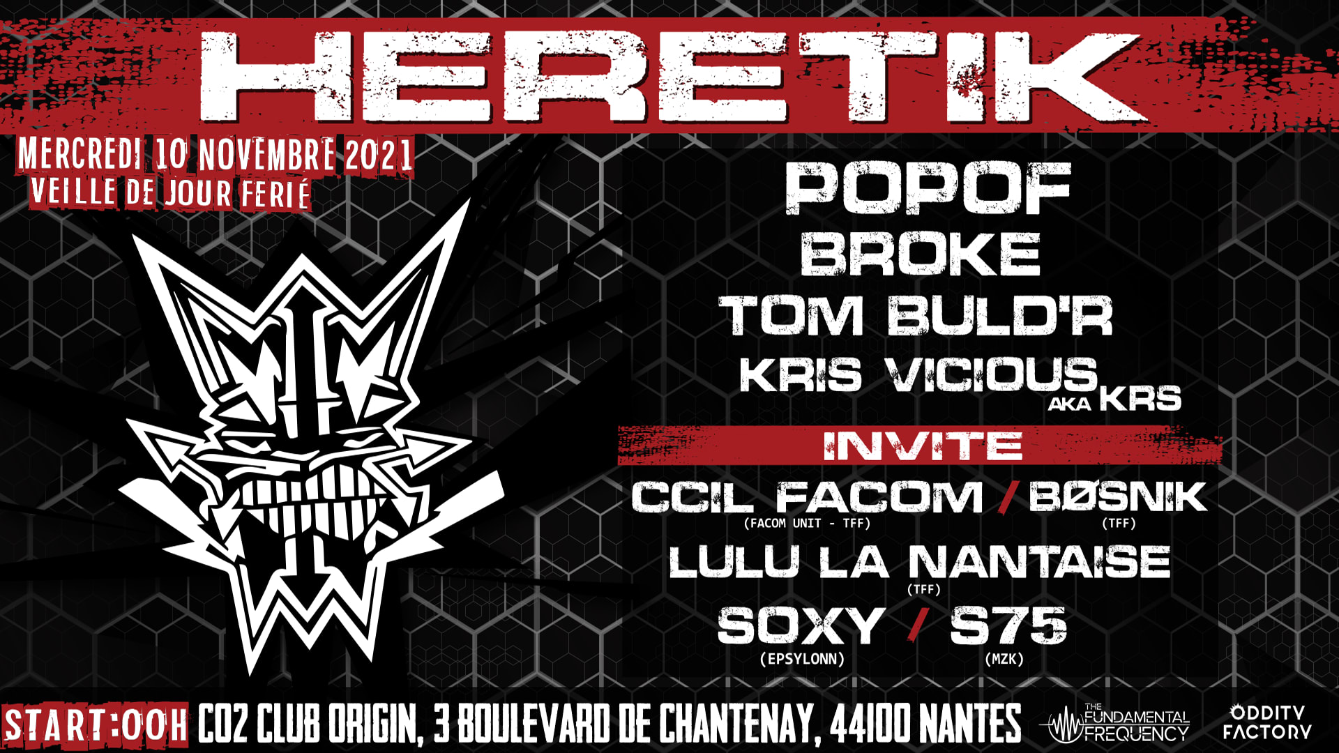 Heretik Invite Cover