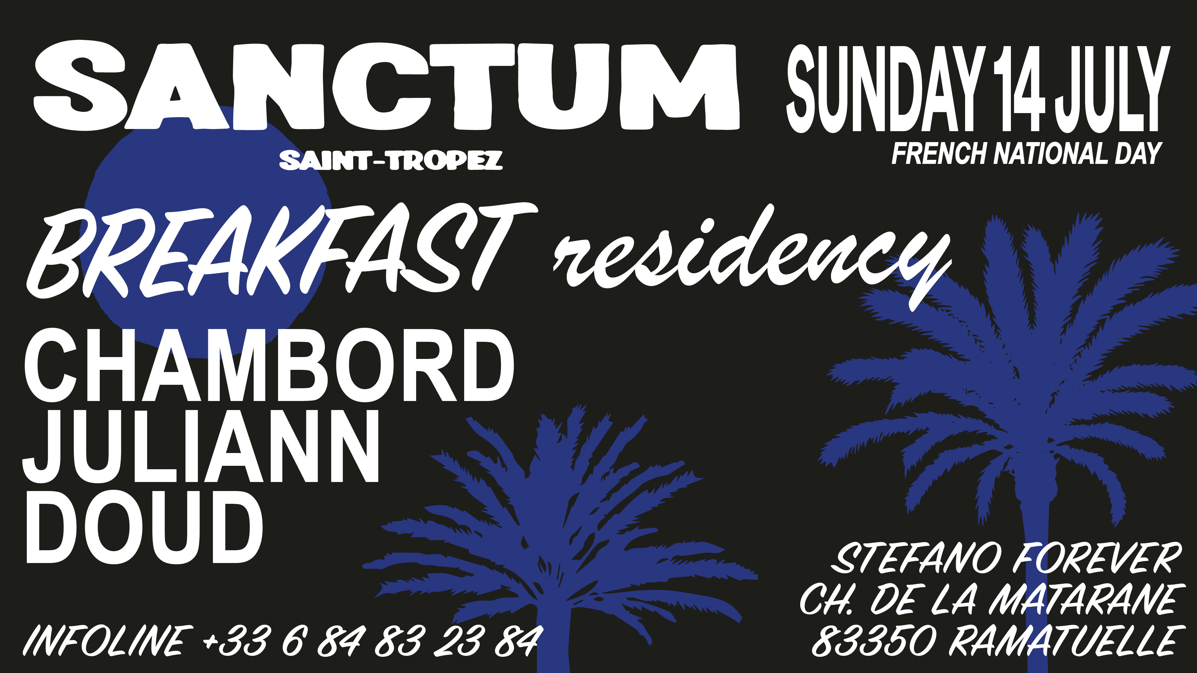 Sanctum Club: Breakfast Residency W/ Chambord, Juliann, Doud Cover