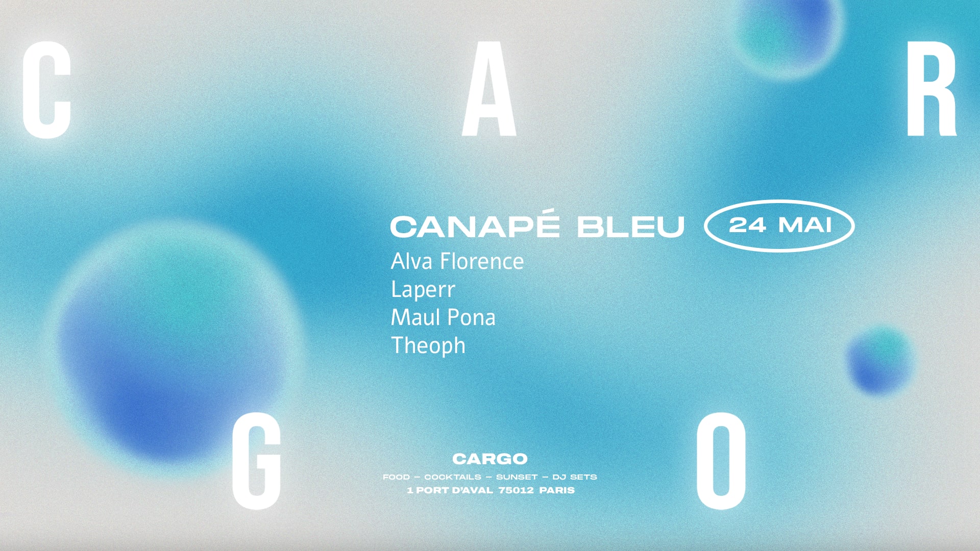 Cargo | Canapé Bleu Cover