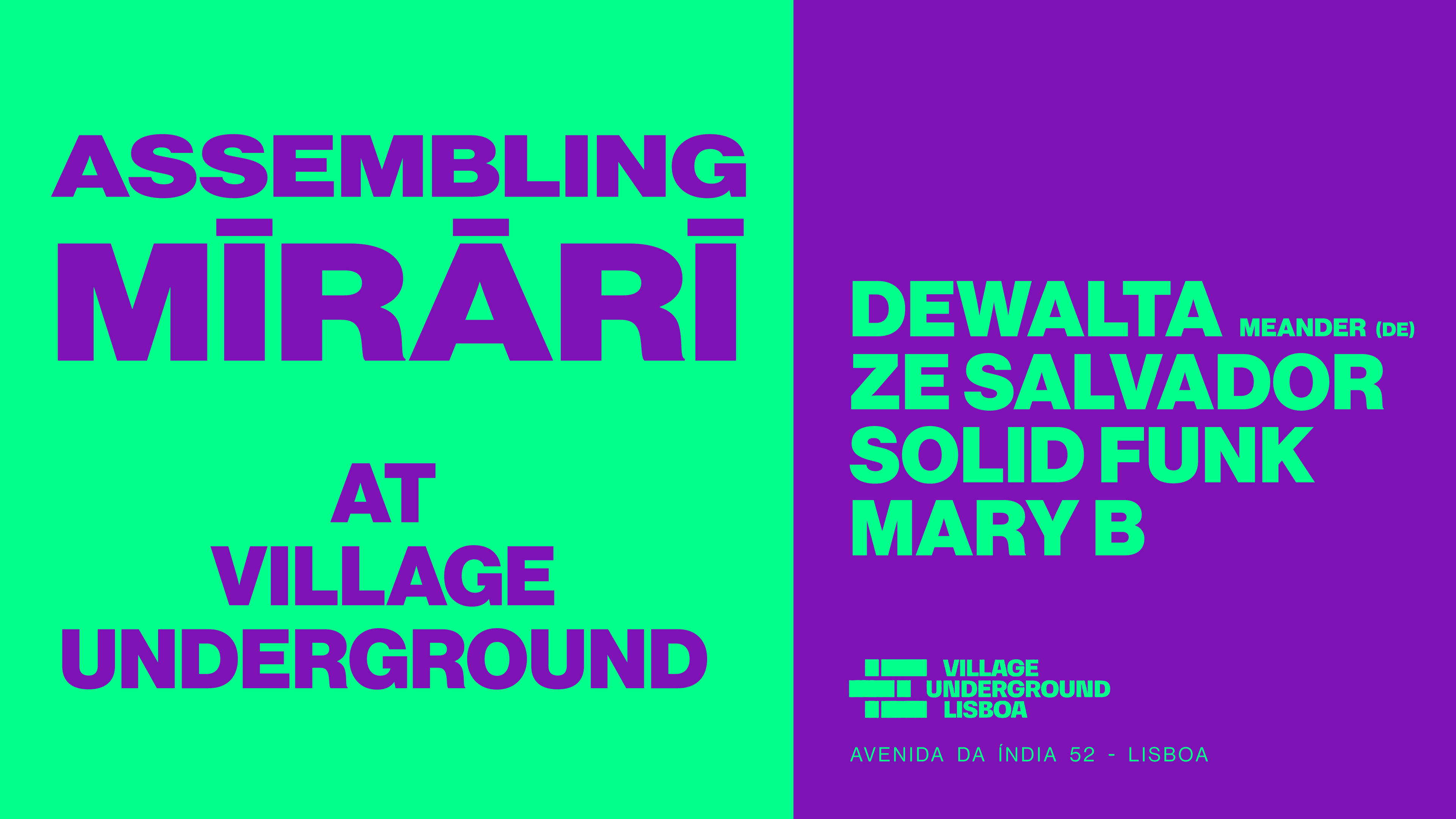 Assembling Mirari At Village Underground Cover