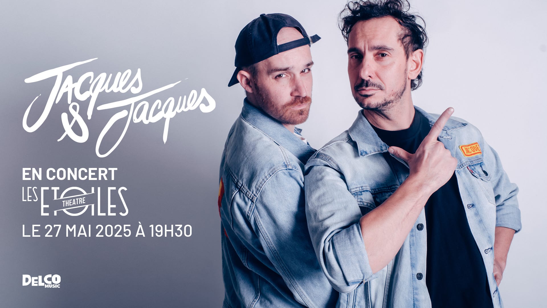 Jacques & Jacques En Concert Aux Etoiles (Paris) 27/05/25 Cover