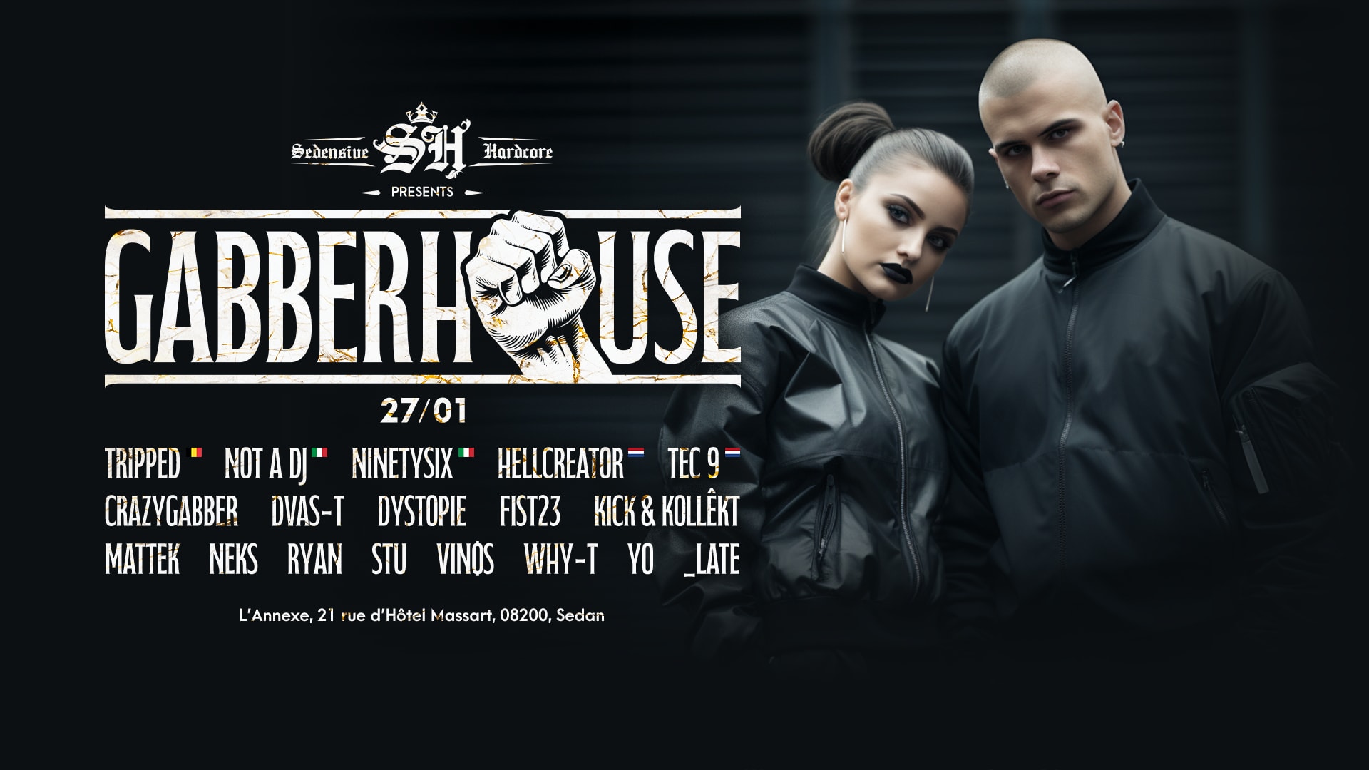 Sedensive Hardcore Presents Gabberhouse Cover