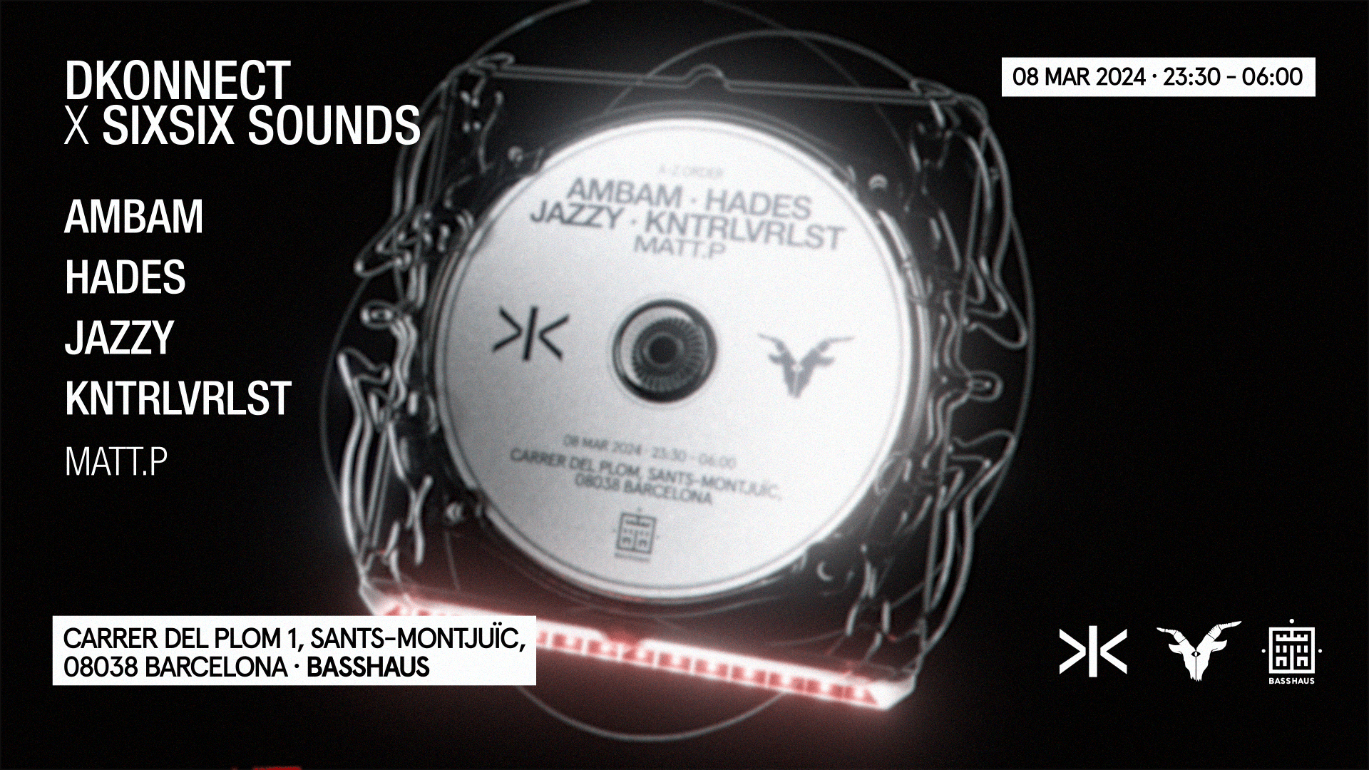 Dkonnect X Sixsix | Ambam, Hades, Jazzy, Kntrlvrlst Cover
