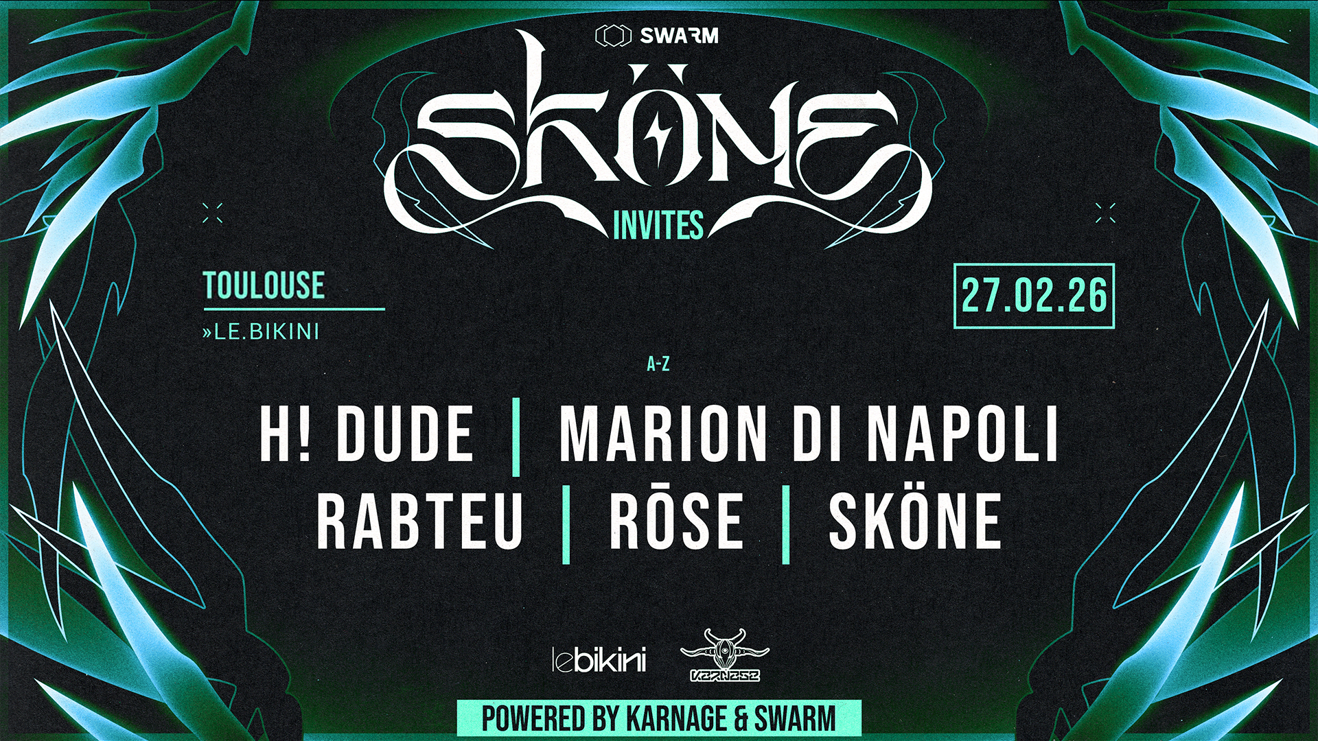 Sköne Invites // H! Dude, Marion DI Napoli, Rabteu & Rose Cover