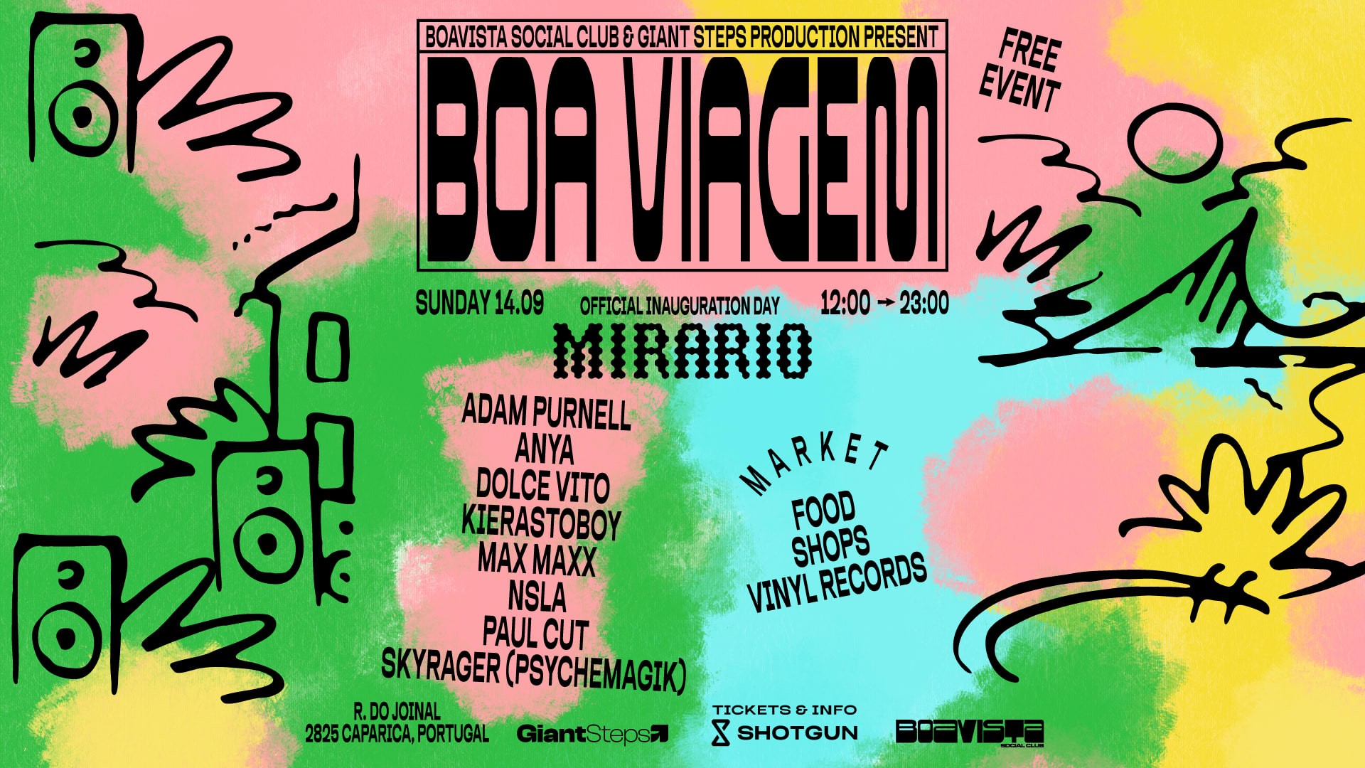 Boa Viagem Presents Quinta Mirario Inauguration Day Cover