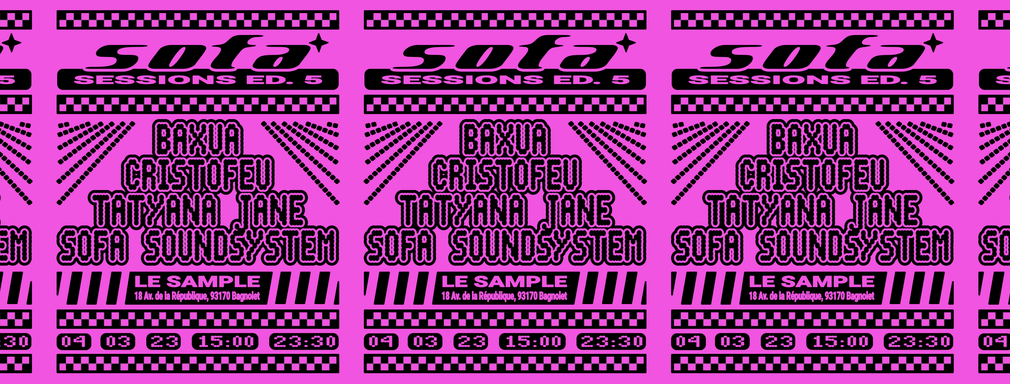Sofa Sessions: Baxua, Cristofeu, Tatyana Jane, Sofa Ss Cover