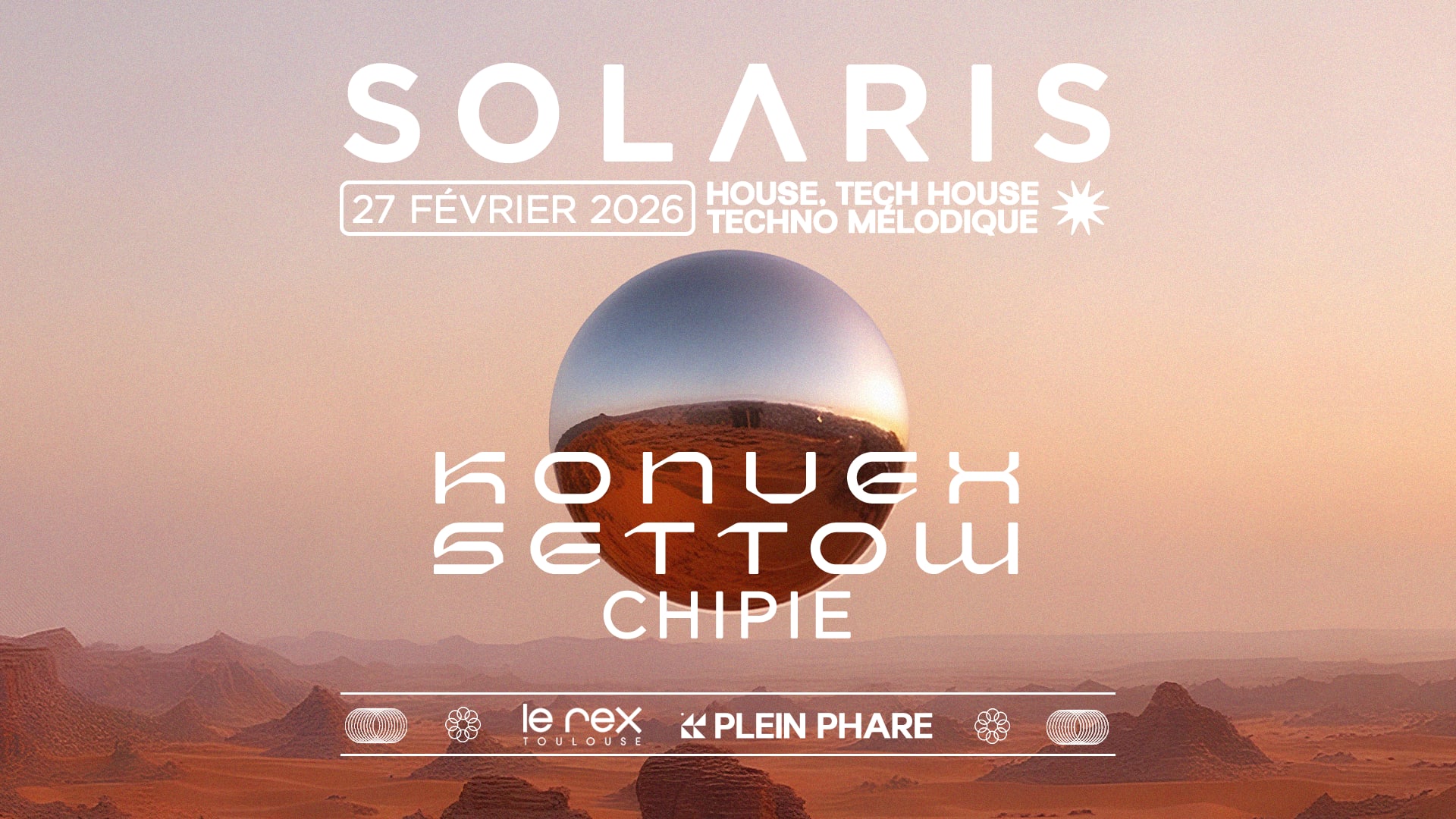 Solaris Inv. Konvex, Settow & Chipie - Entrée Gratuite* Cover