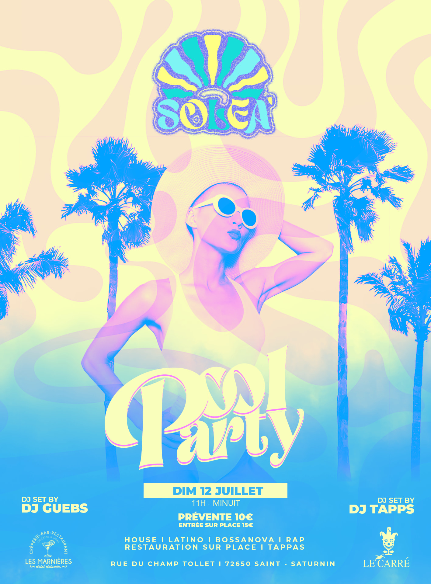 Soléa Pool Party Cover