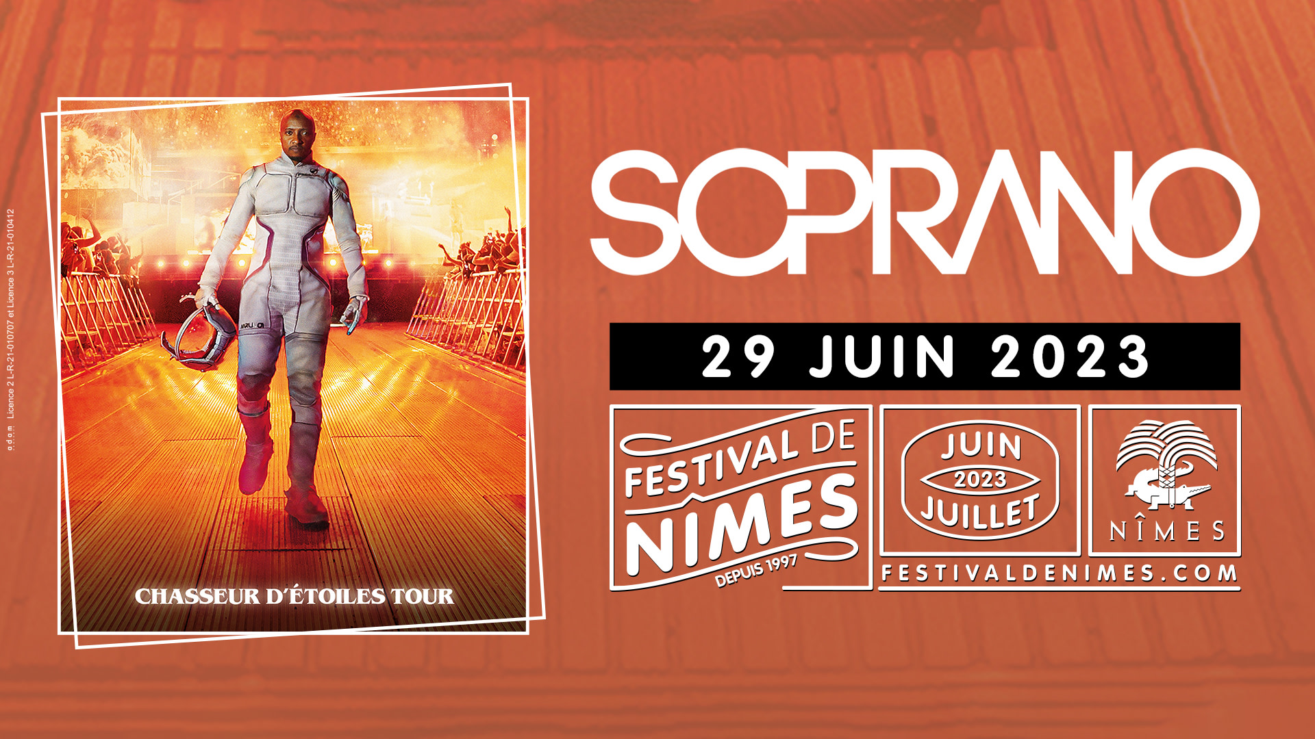 Soprano - Festival De Nimes 2023 Cover