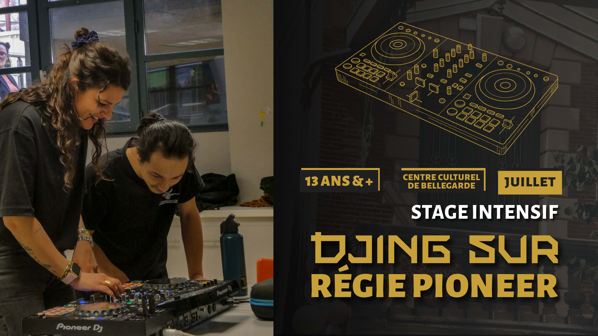 Stage Intensif D’Initiation Au Djing Régie Pioneer Cover