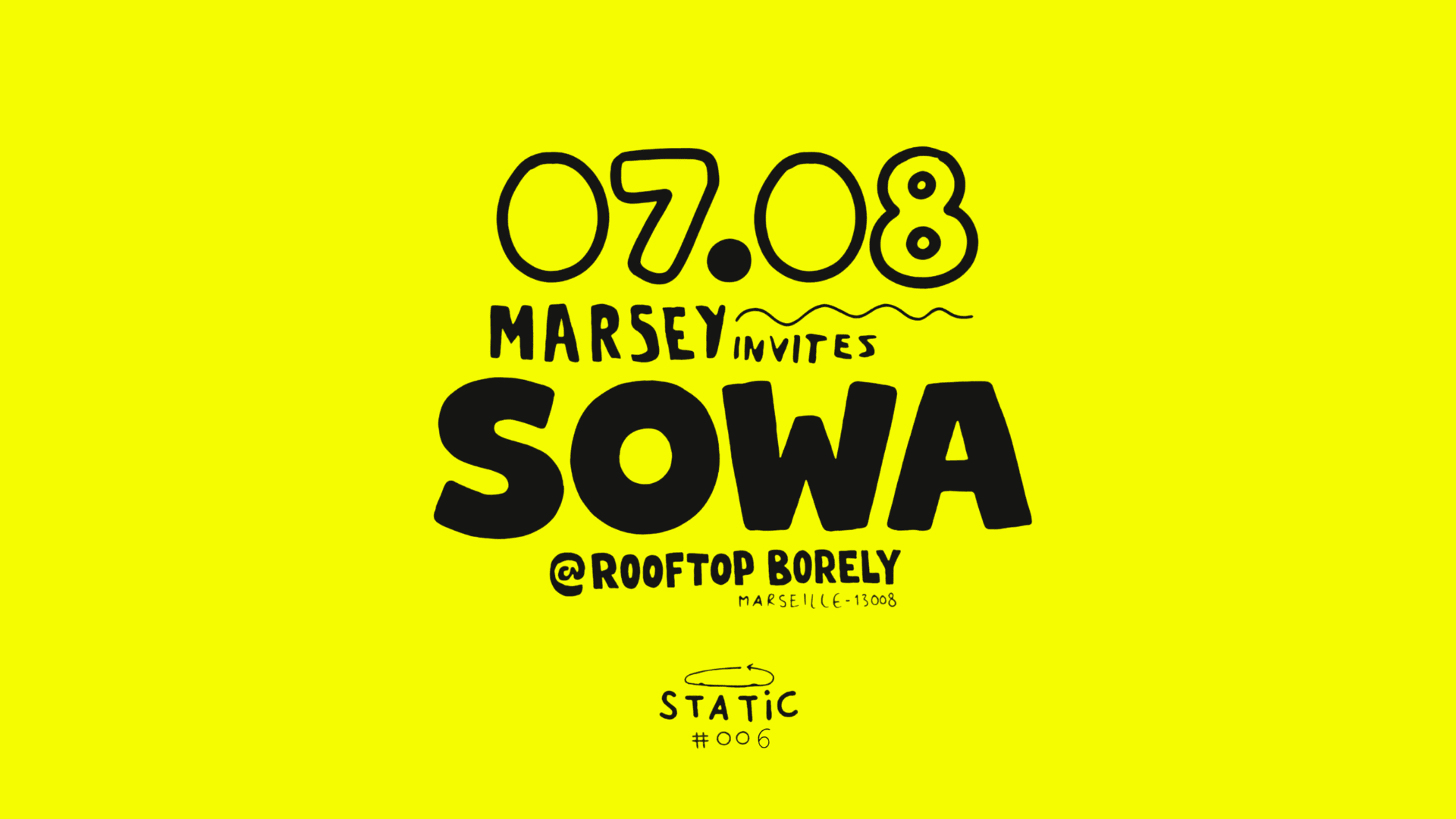 Static Invites Sowa Cover