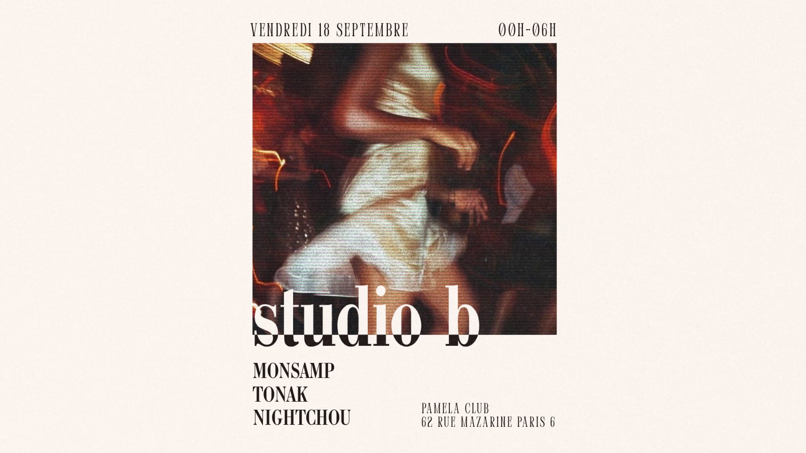 Studio B - Tonak, Monsamp, Nightchou Cover