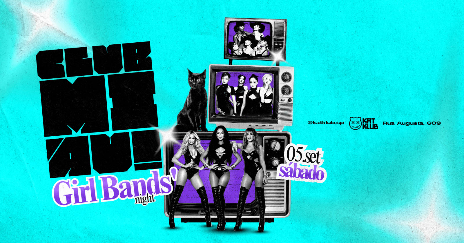 Club Miau! Girl Bands' Night Cover